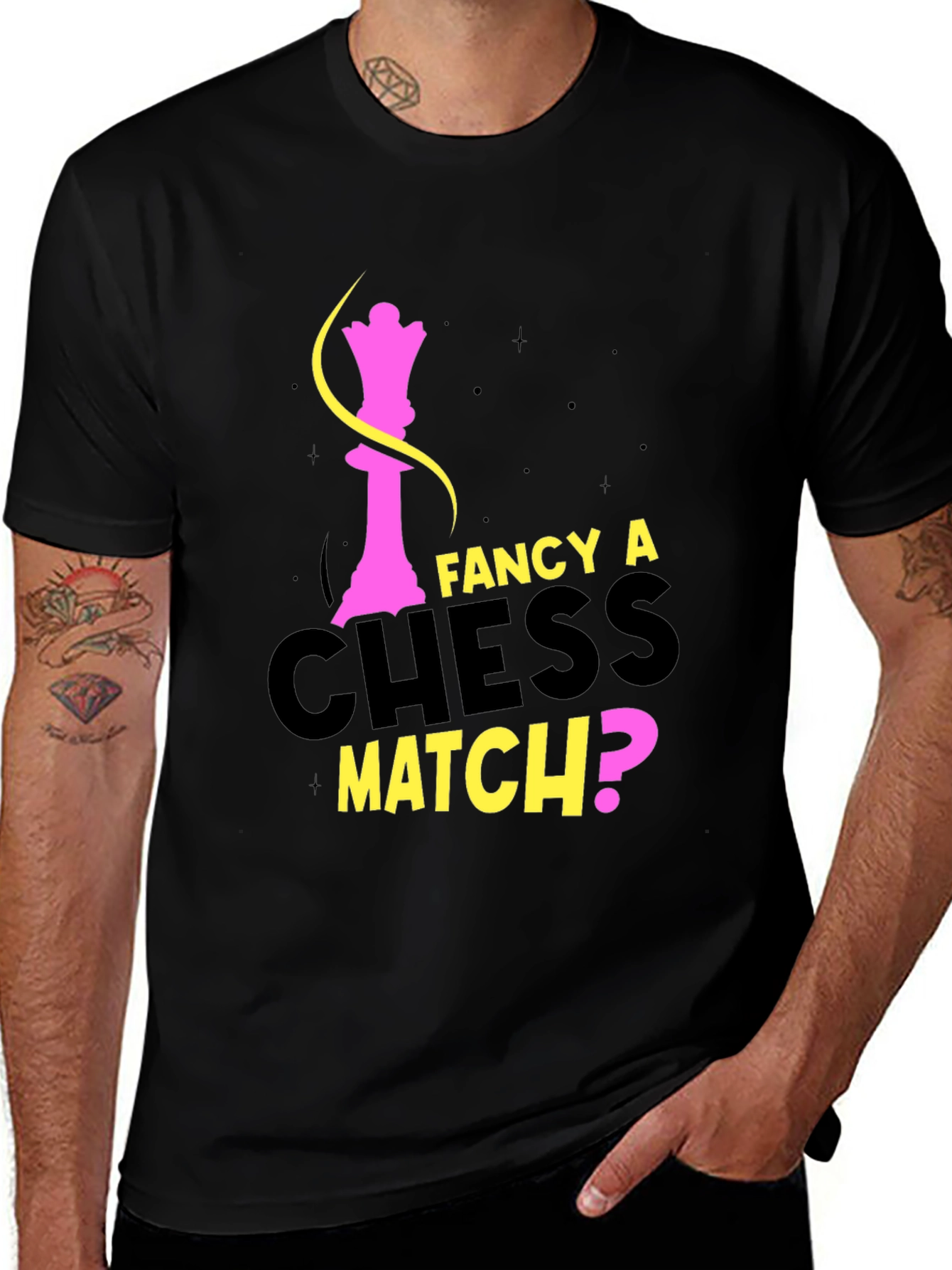 Variant 30 of Fancy a Chess Match? Graphic T-Shirt