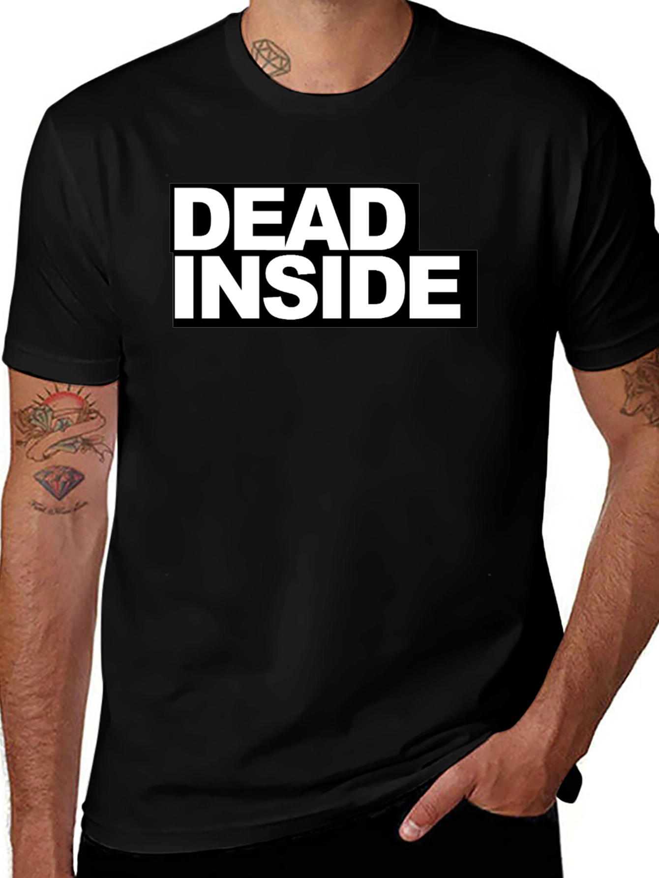 Variant 10 of Dead Inside Graphic Tee - Unisex Comfort