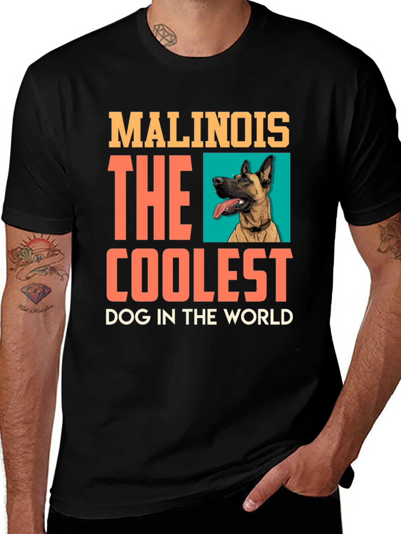 Malinois Dog T-Shirt: The Coolest Dog in the World!
