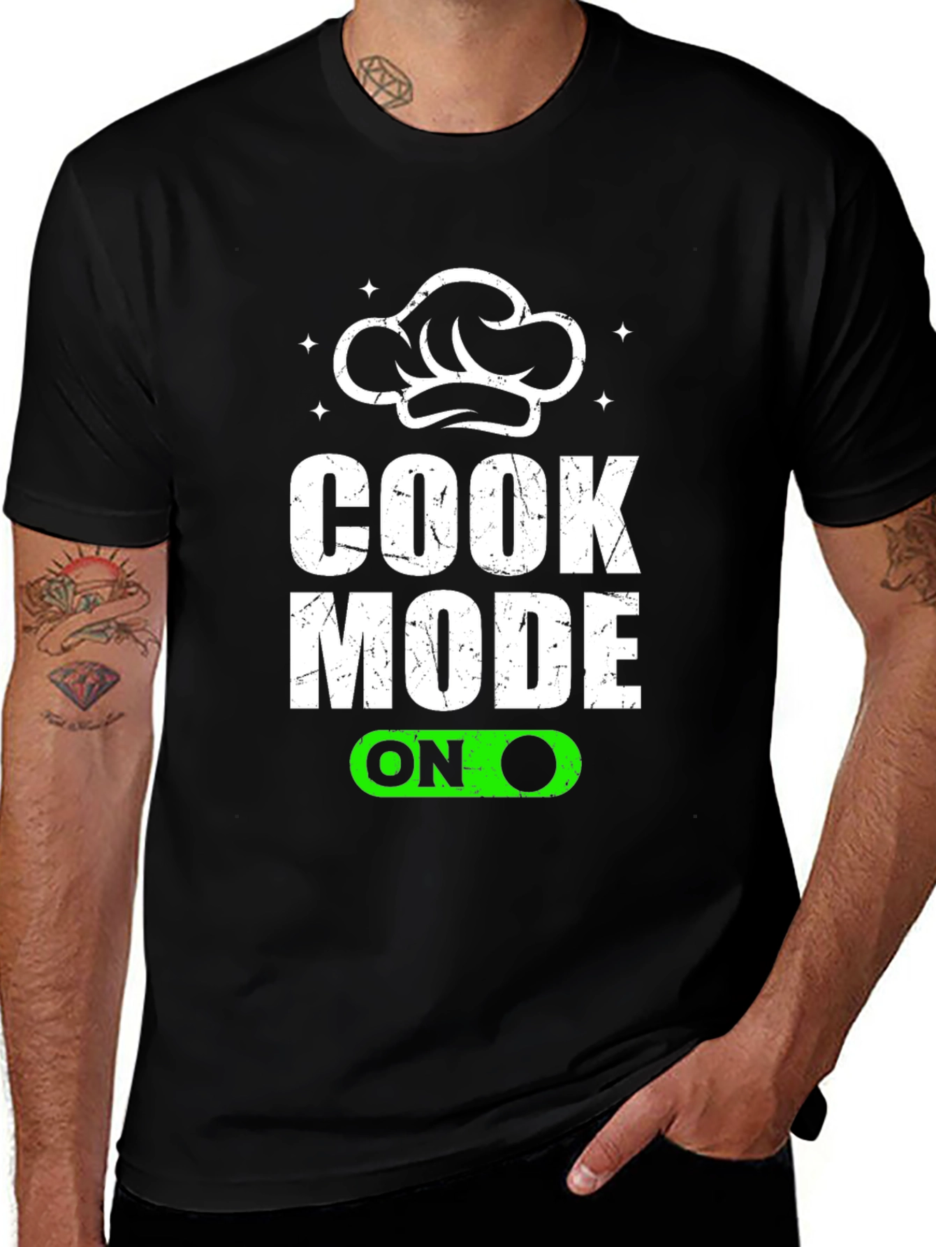 Variant 9 of Cook Mode On Graphic T-Shirt