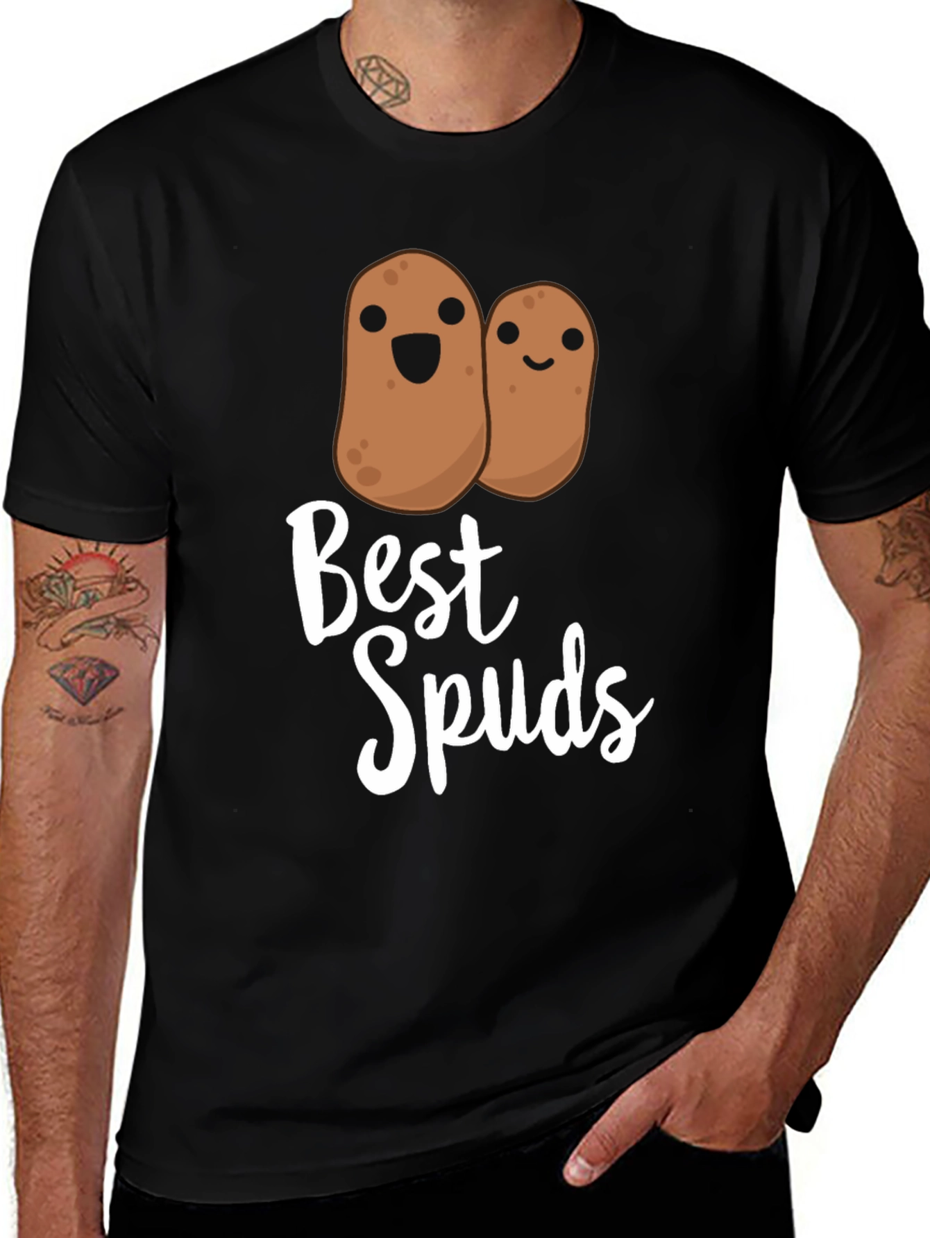 Variant 19 of Best Spuds T-Shirt - Funny Potato Graphic Tee