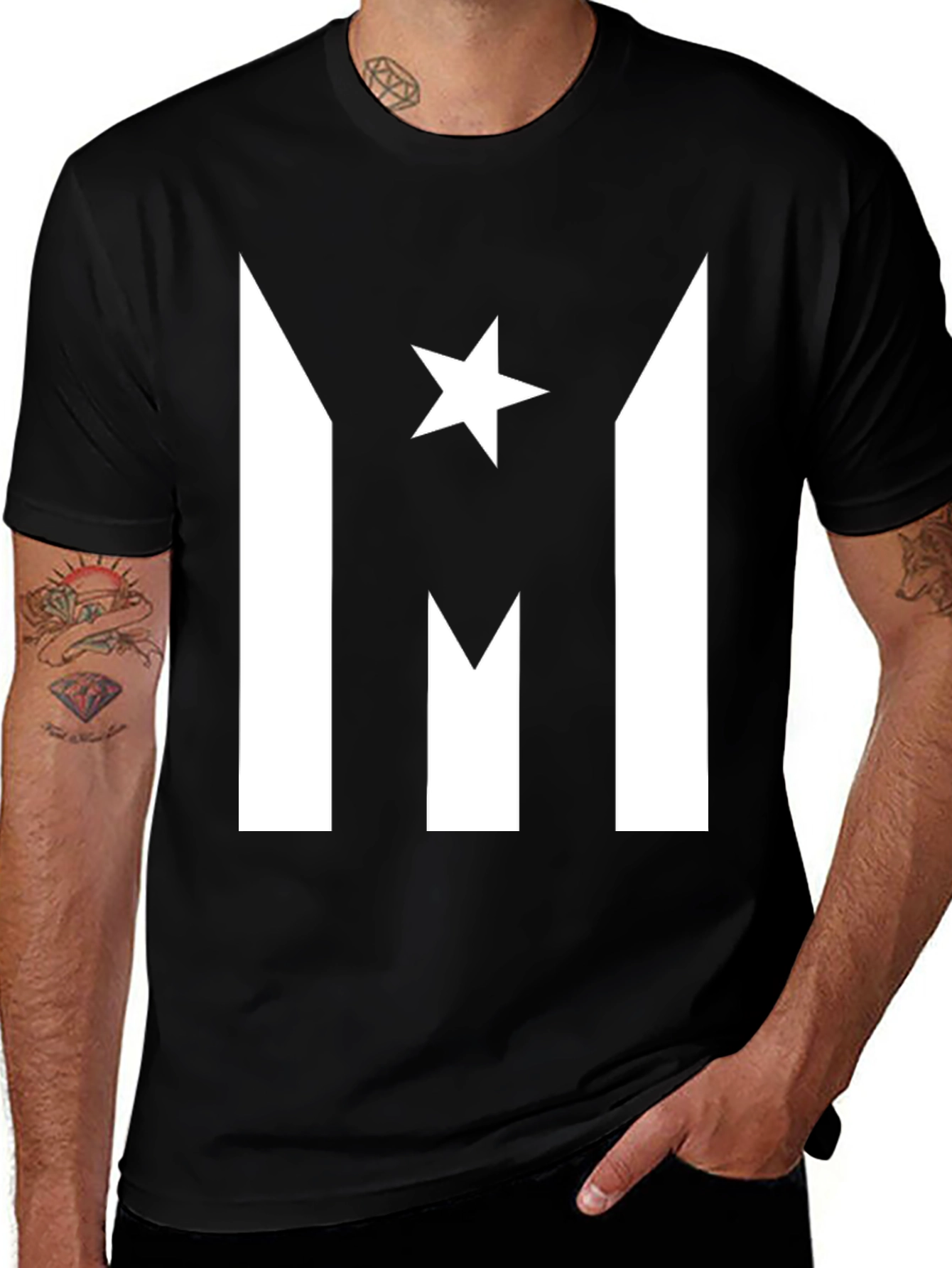 Puerto Rico Flag T-Shirt - Boricua Pride