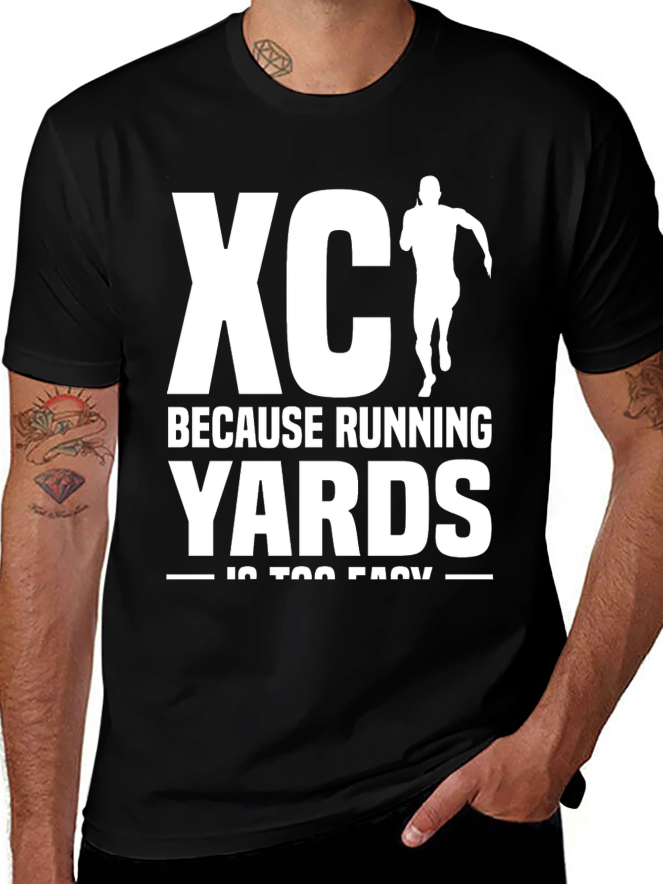 XC Because Running Yards is Too Easy - T-Shirt