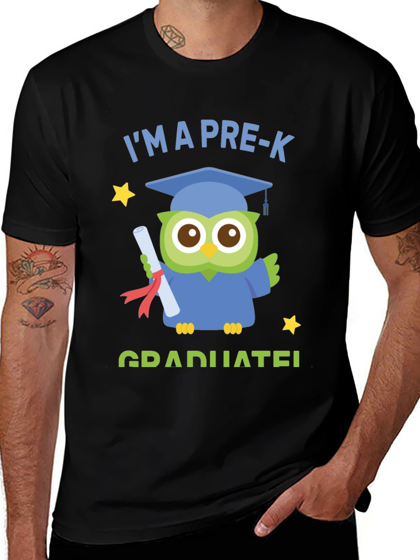 Pre-K Graduate Owl T-Shirt