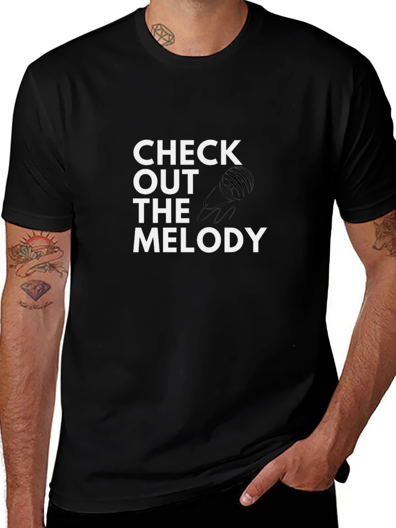Variant 30 of Check Out The Melody Graphic Tee