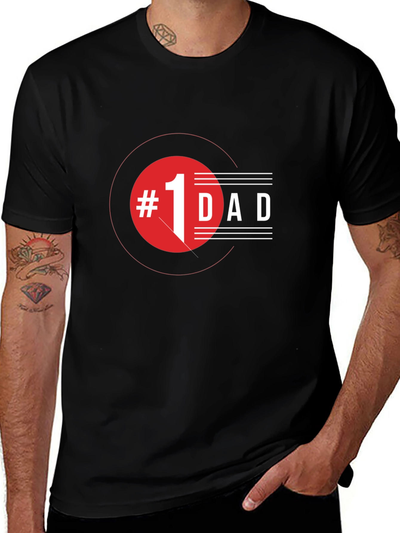 Variant 23 of Best Dad Ever T-Shirt - Father's Day Gift