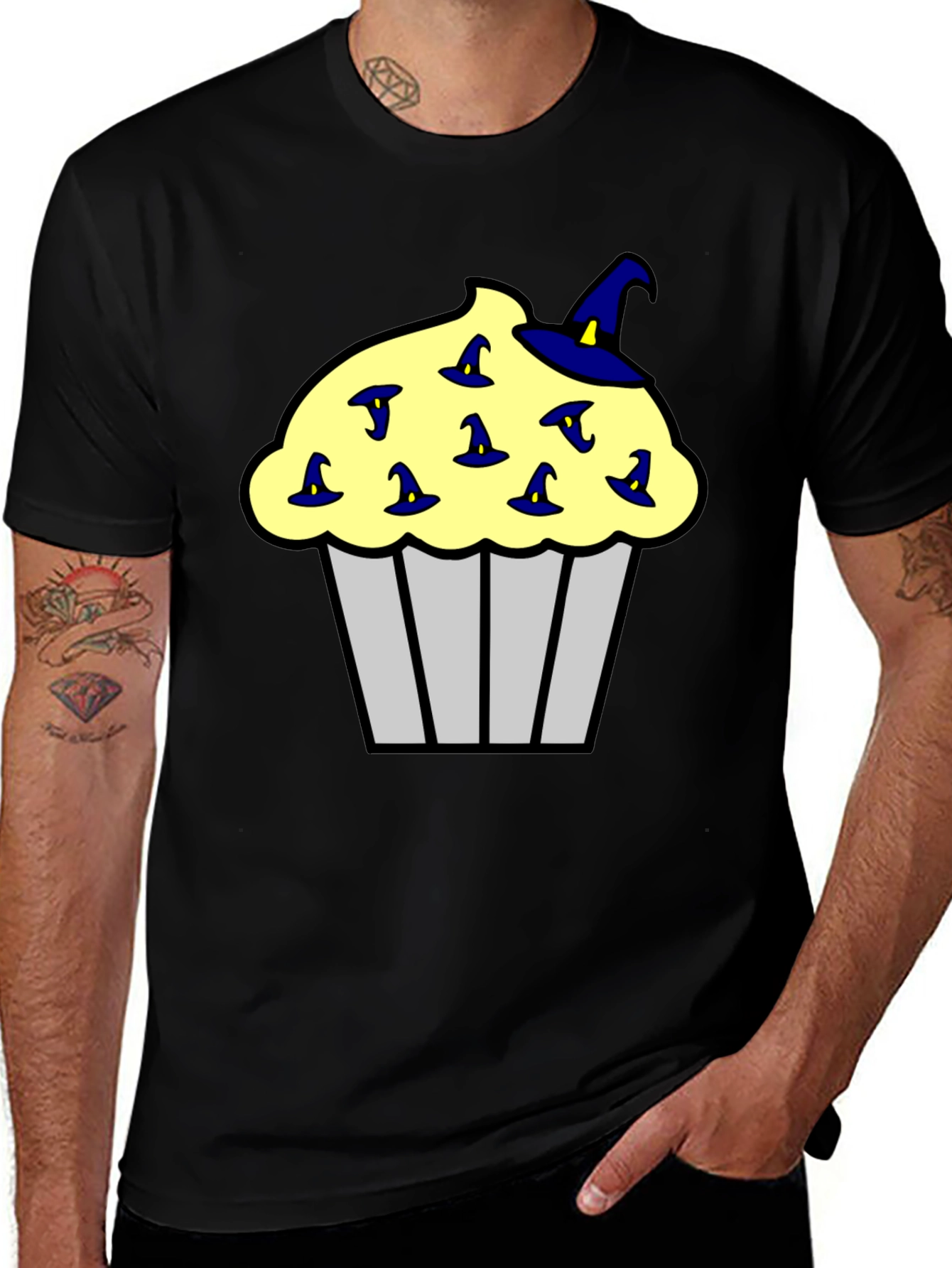 Variant 8 of Halloween Cupcake T-Shirt