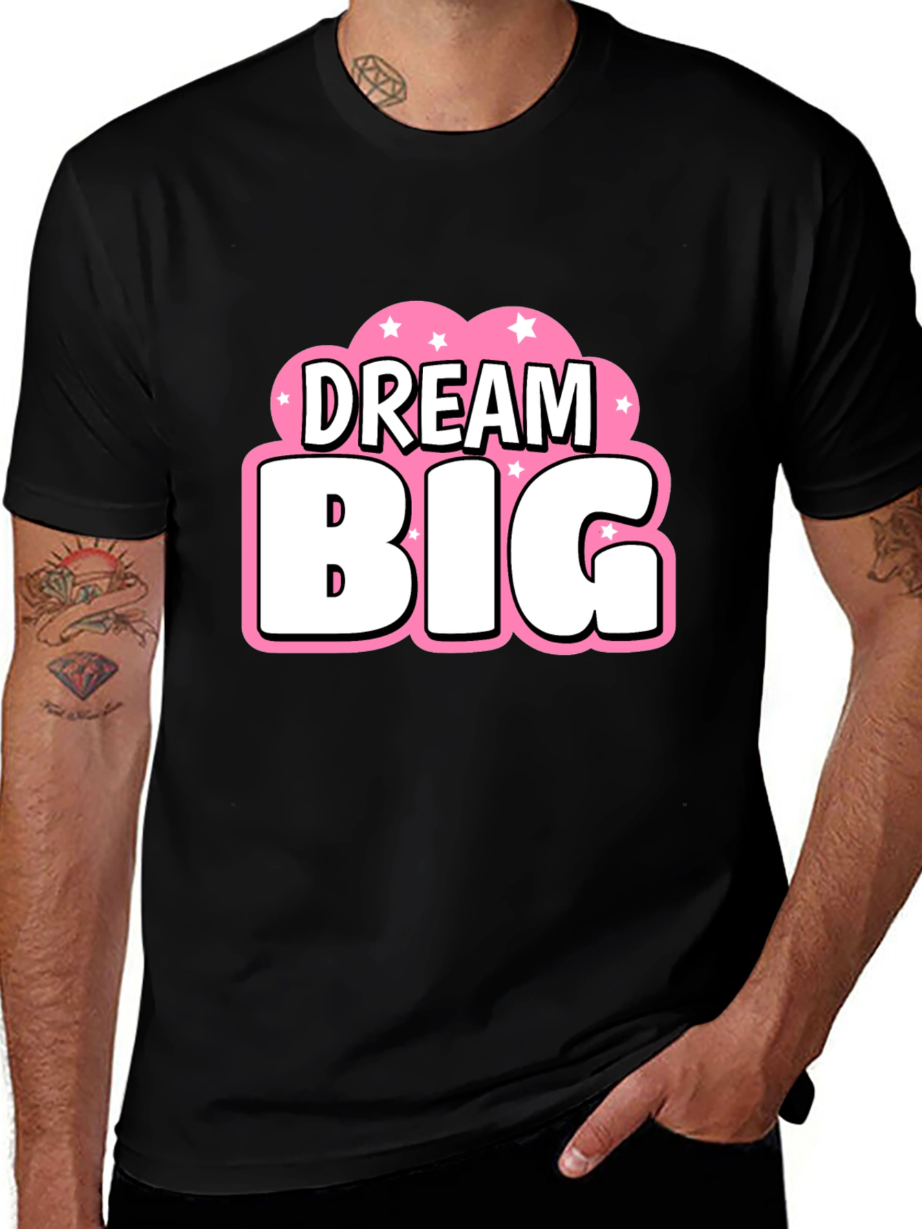 Dream Big Graphic Tee - Motivational T-Shirt