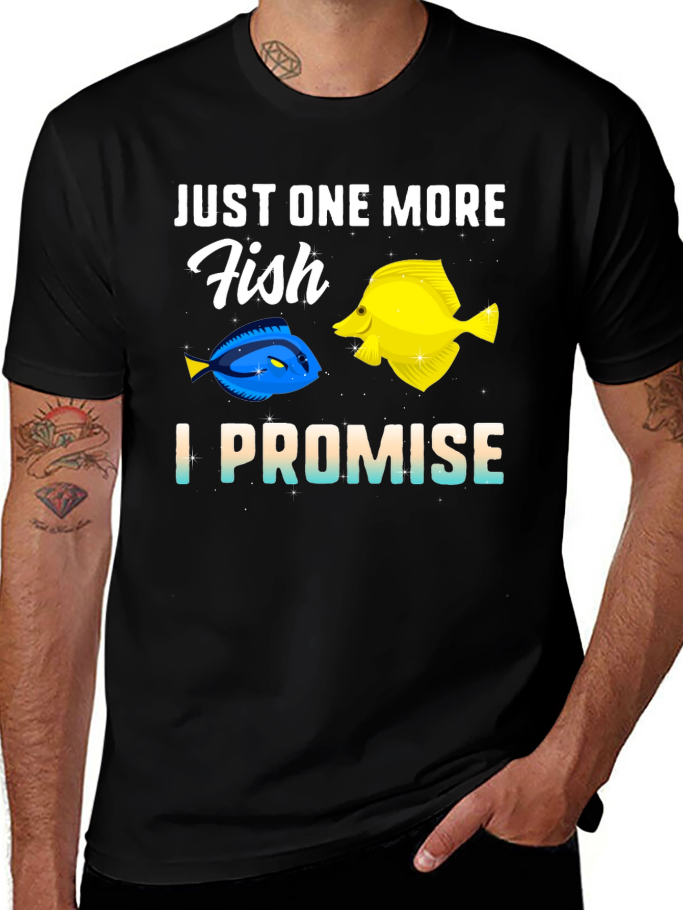 Variant 11 of Just One More Fish T-Shirt