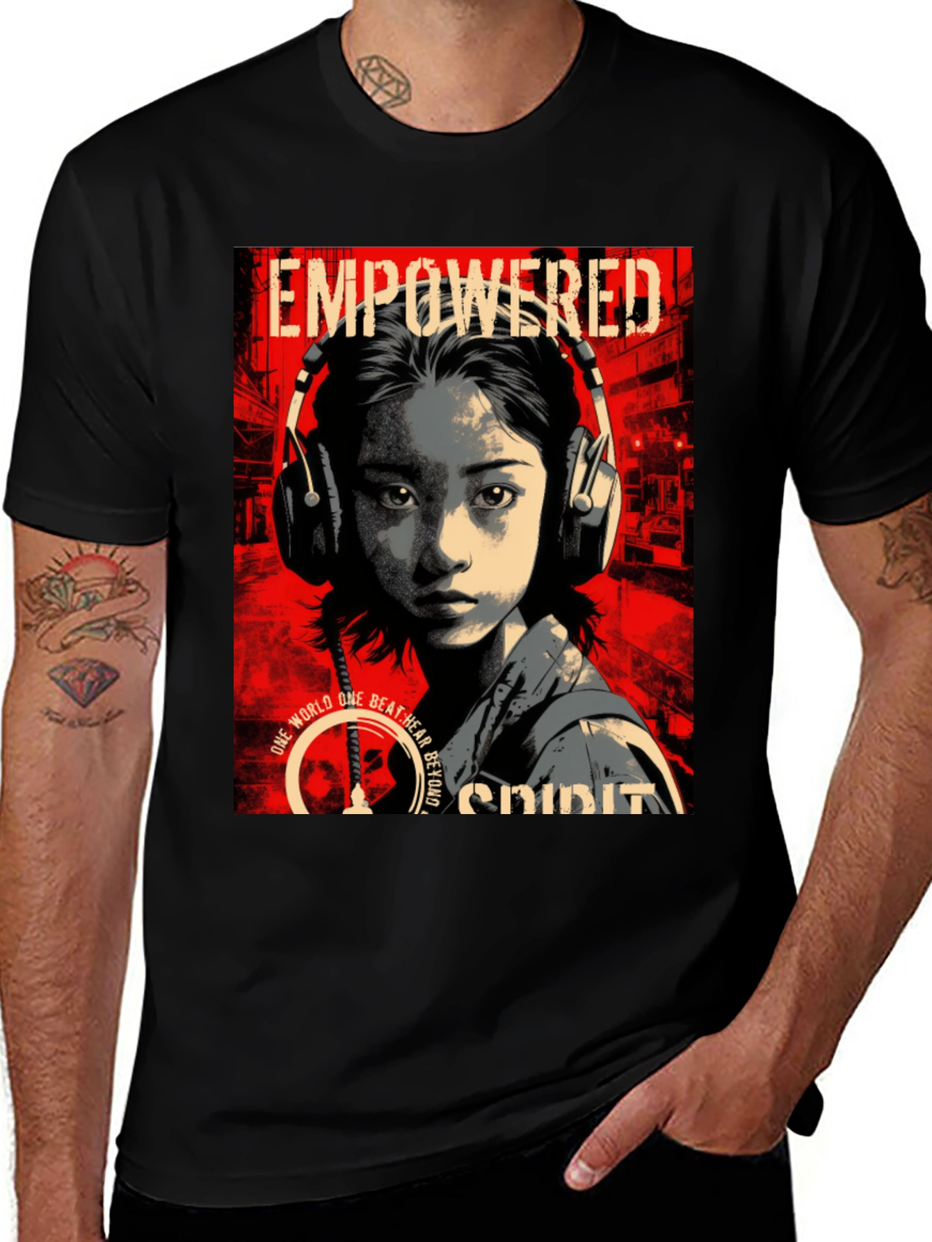Variant 3 of Empowered Spirit Graphic Tee - Hear Beyond