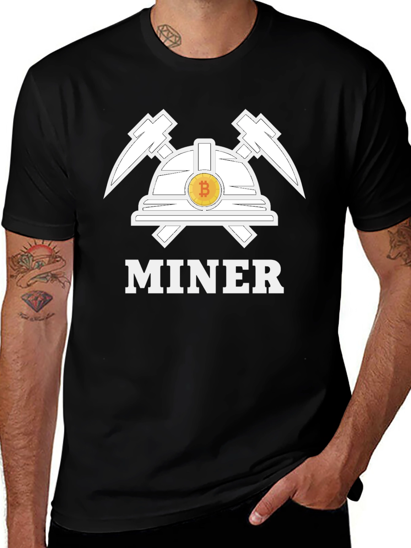Bitcoin Miner T-Shirt - Crypto Mining Tee