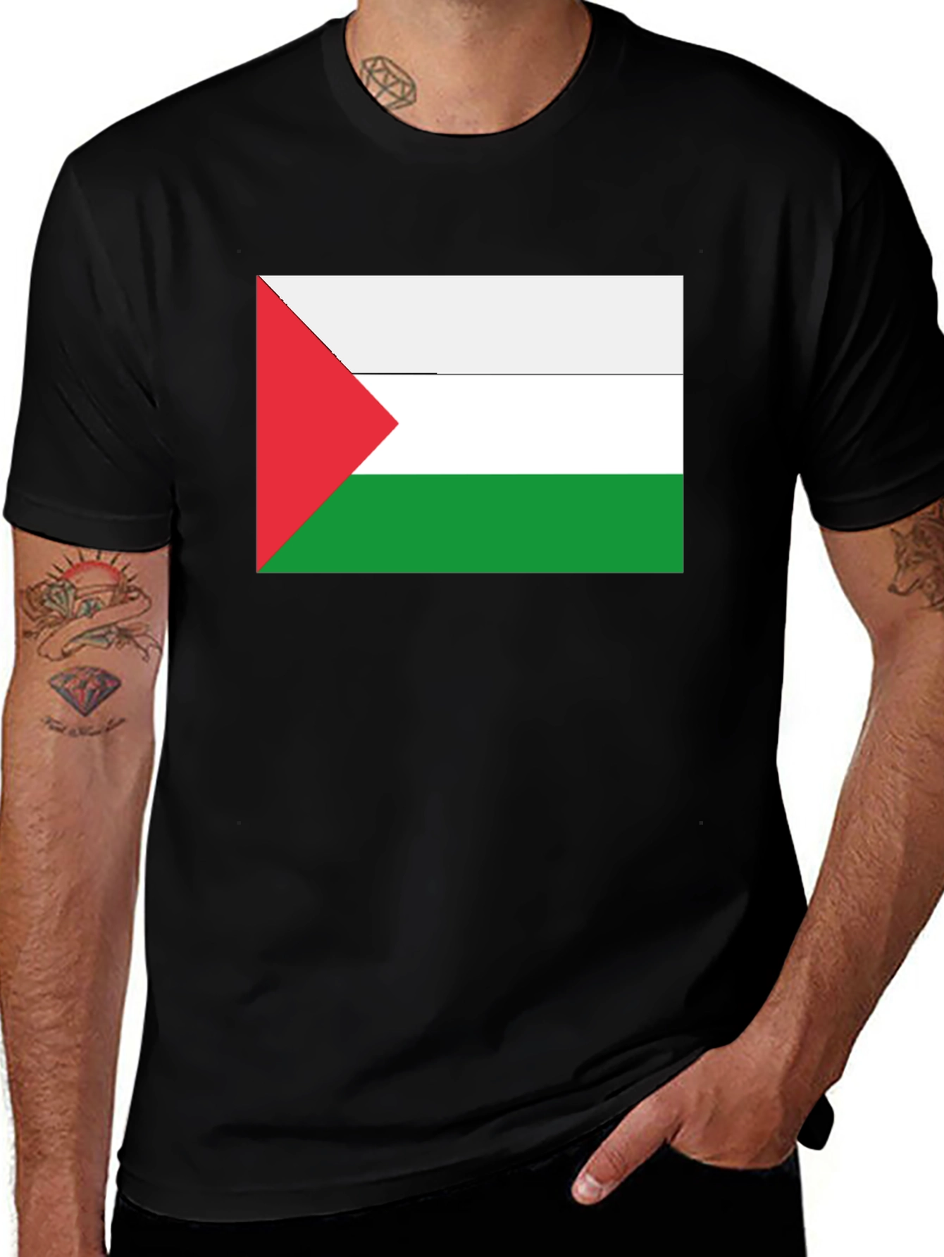 Palestine Flag T-Shirt - Classic Patriotic Tee