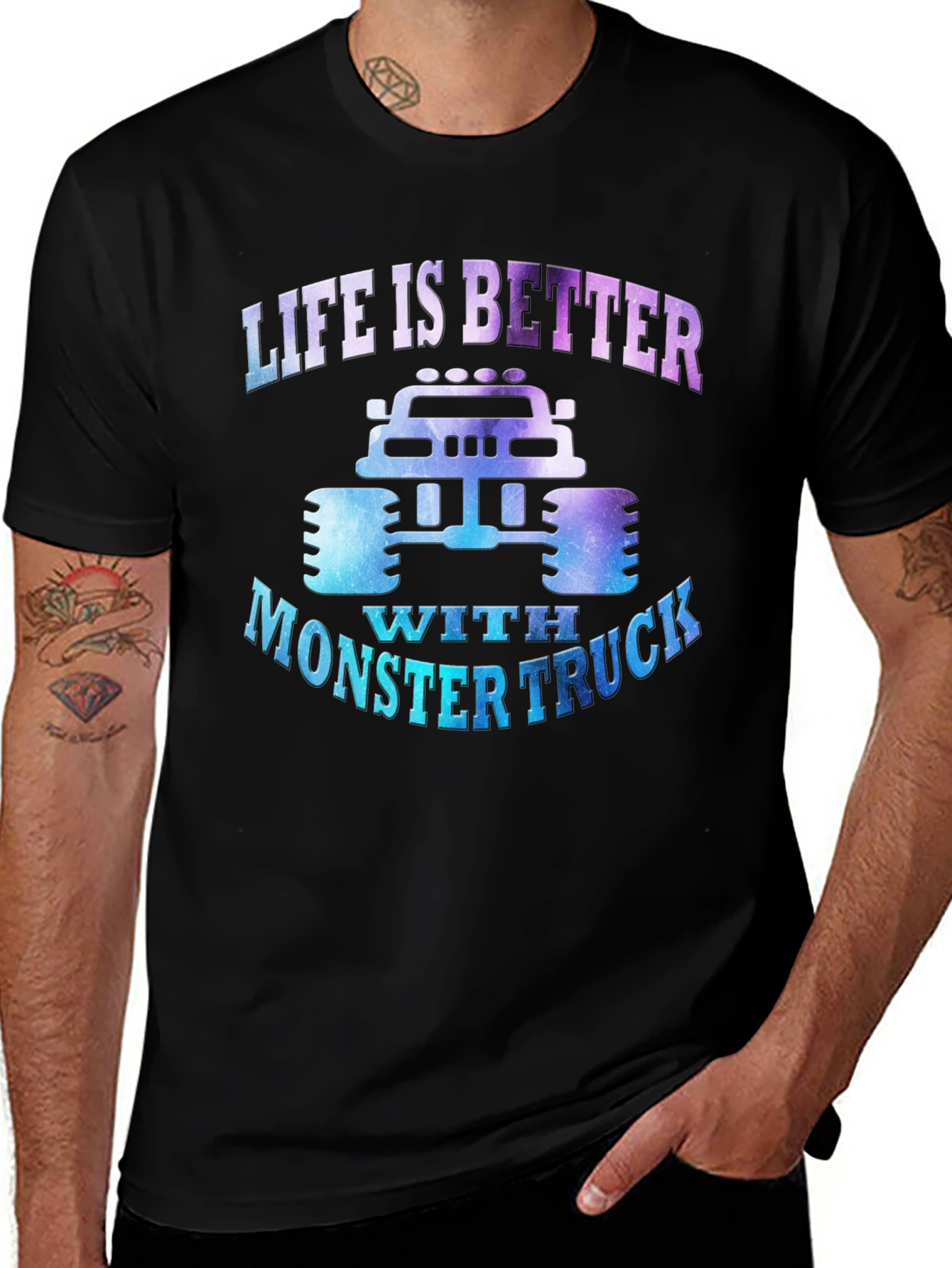 Life is Better With Monster Truck Tee