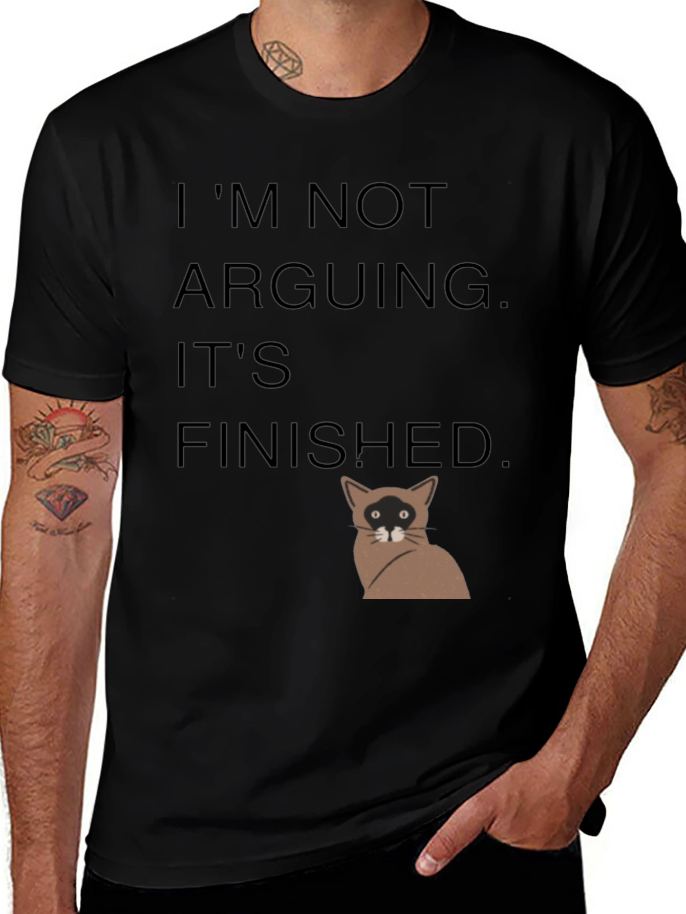 Variant 26 of I'm Not Arguing It's Finished T-Shirt