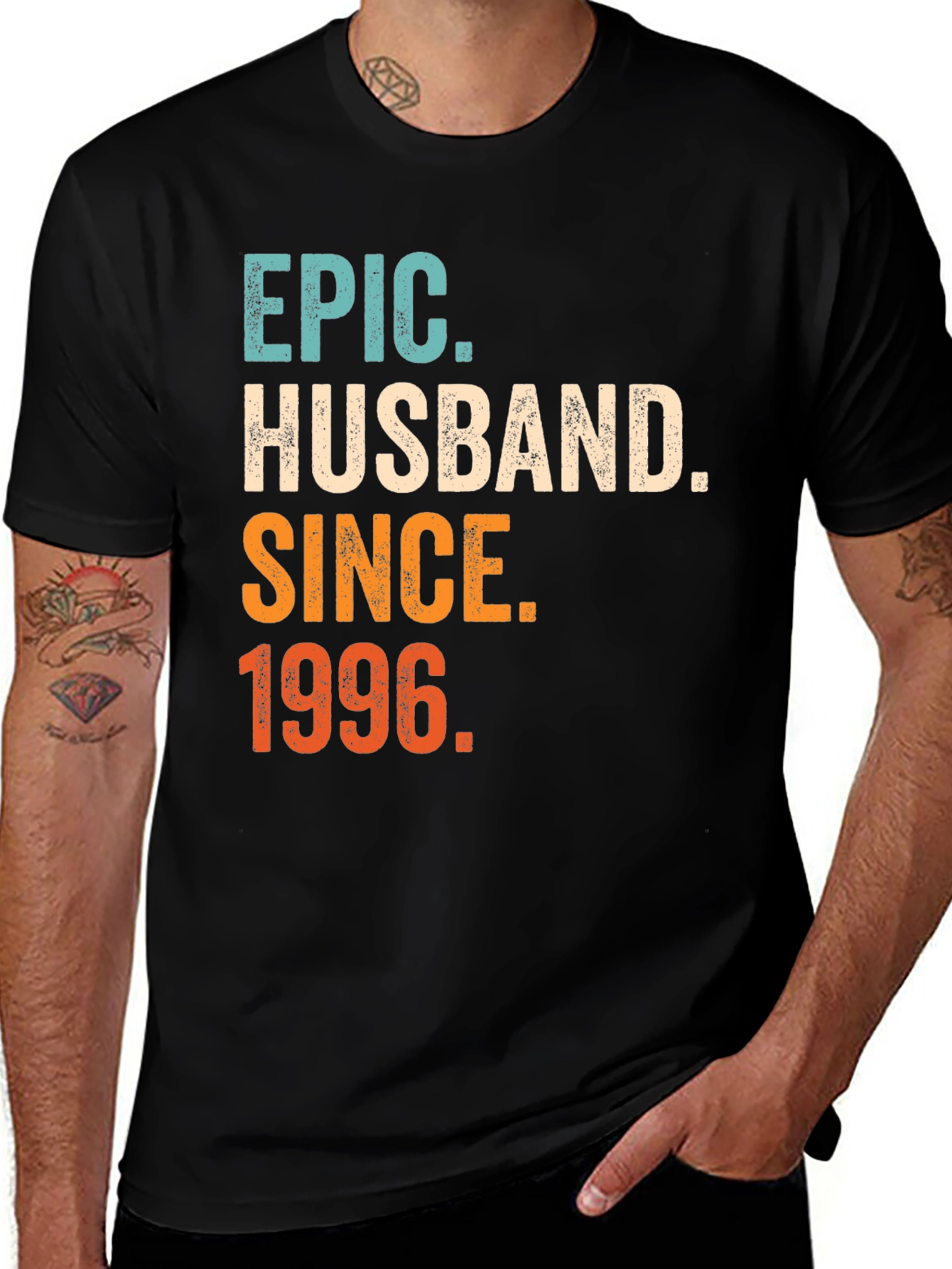 Variant 15 of Epic Husband Since 1996 Graphic T-Shirt