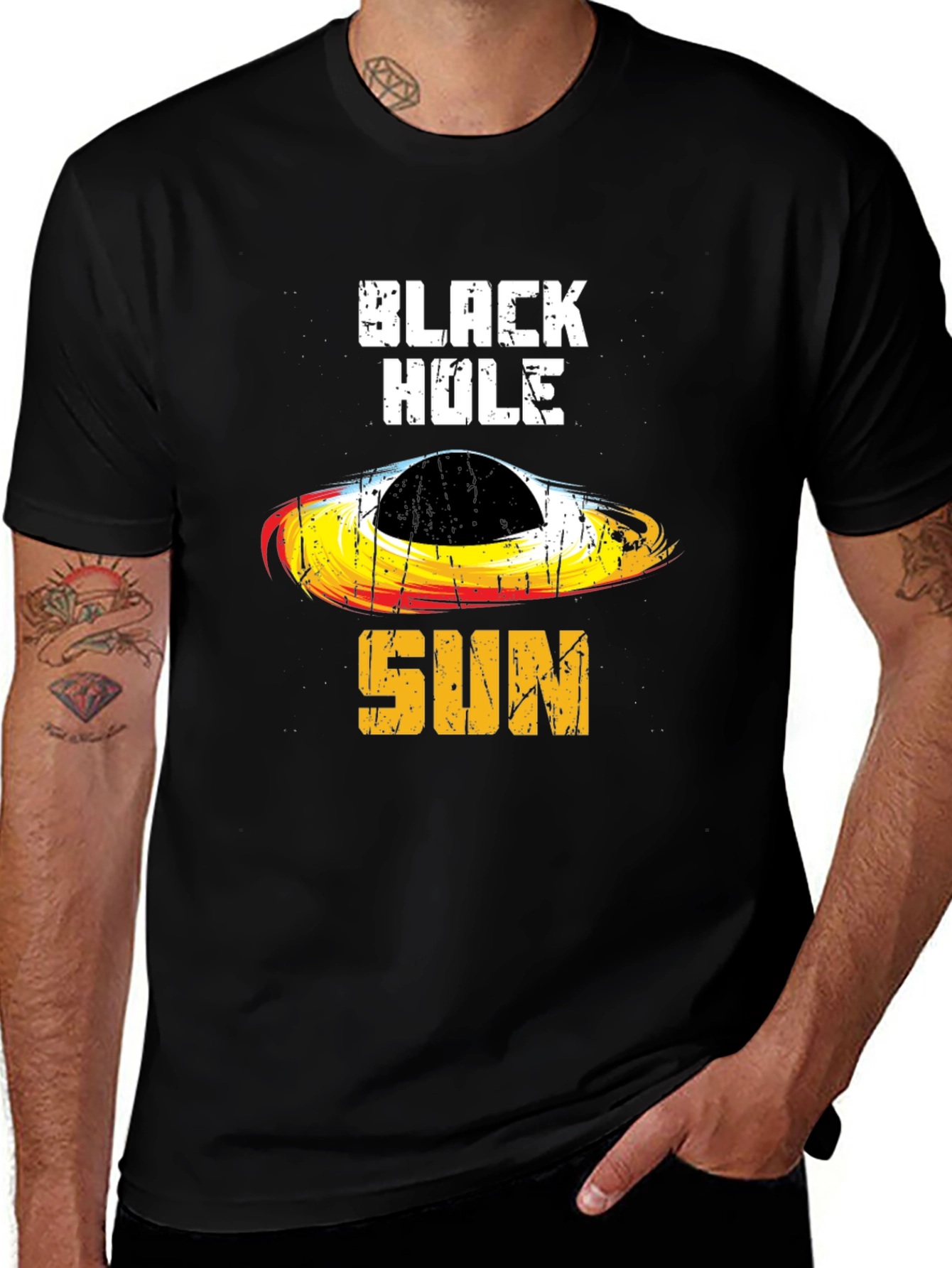 Variant 4 of Black Hole Sun Graphic Tee