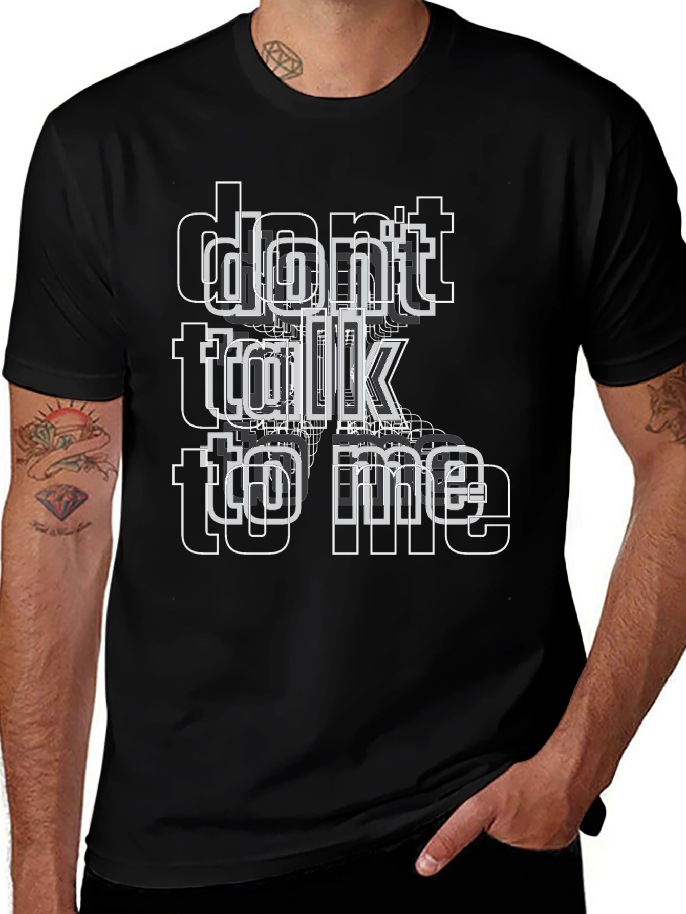 Variant 4 of Don't Talk to Me Graphic Tee