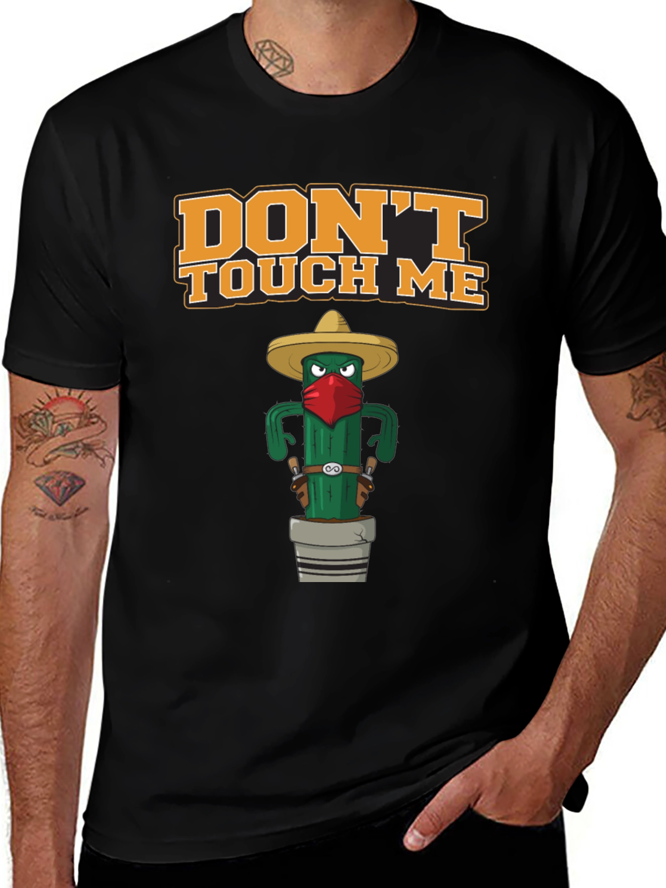 Variant 22 of Don't Touch Me Cactus Graphic Tee