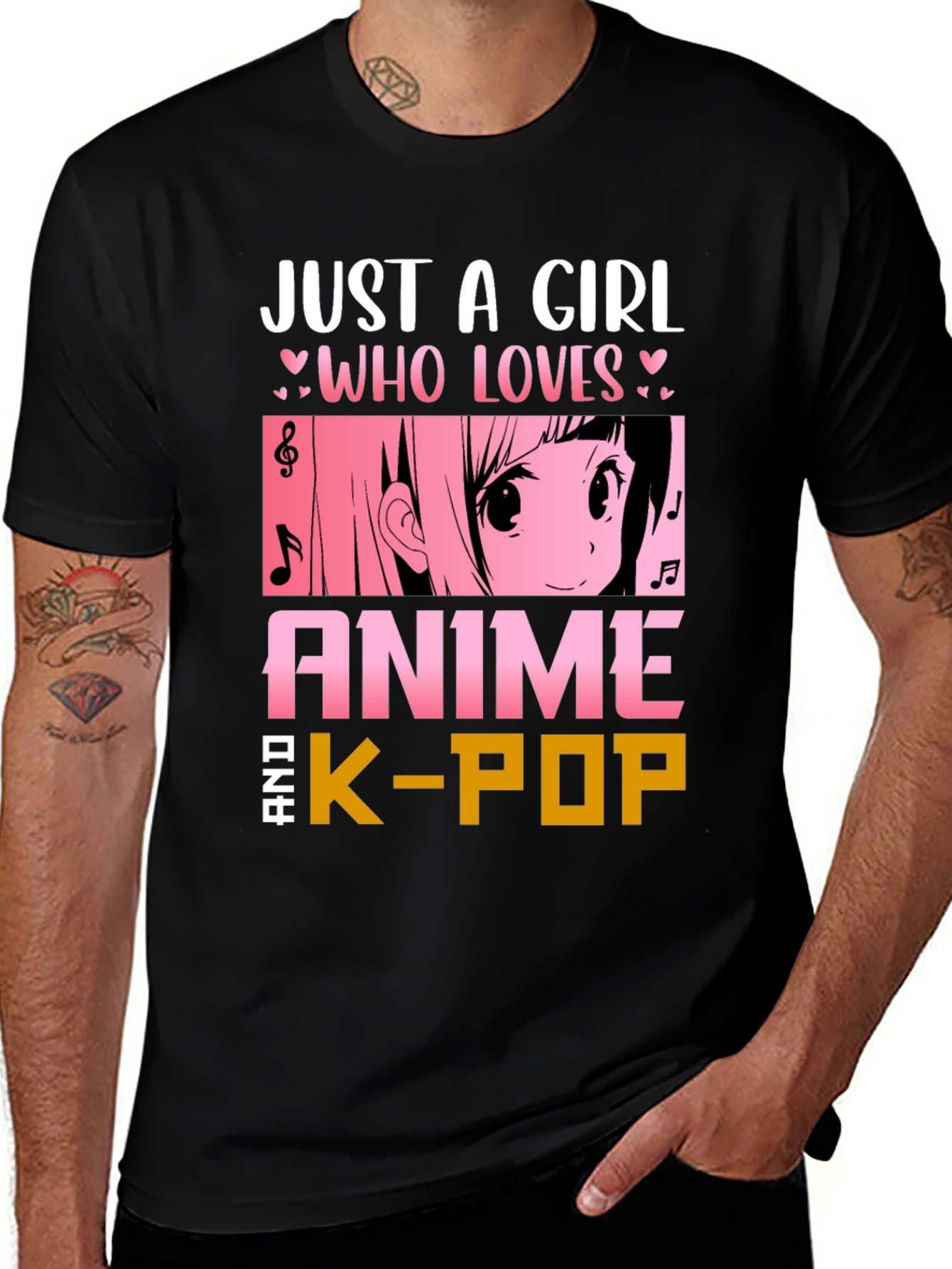 Anime & K-Pop Lover T-Shirt