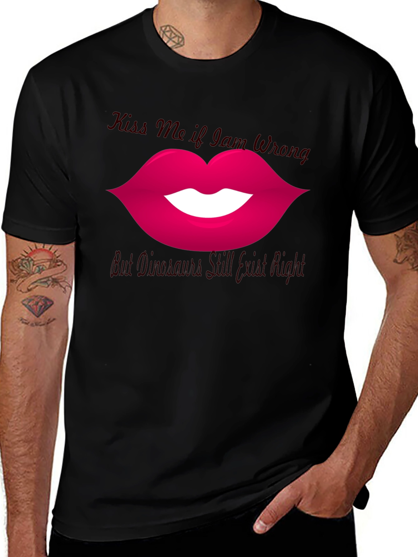 Variant 25 of Kiss Me If I Am Wrong T-Shirt