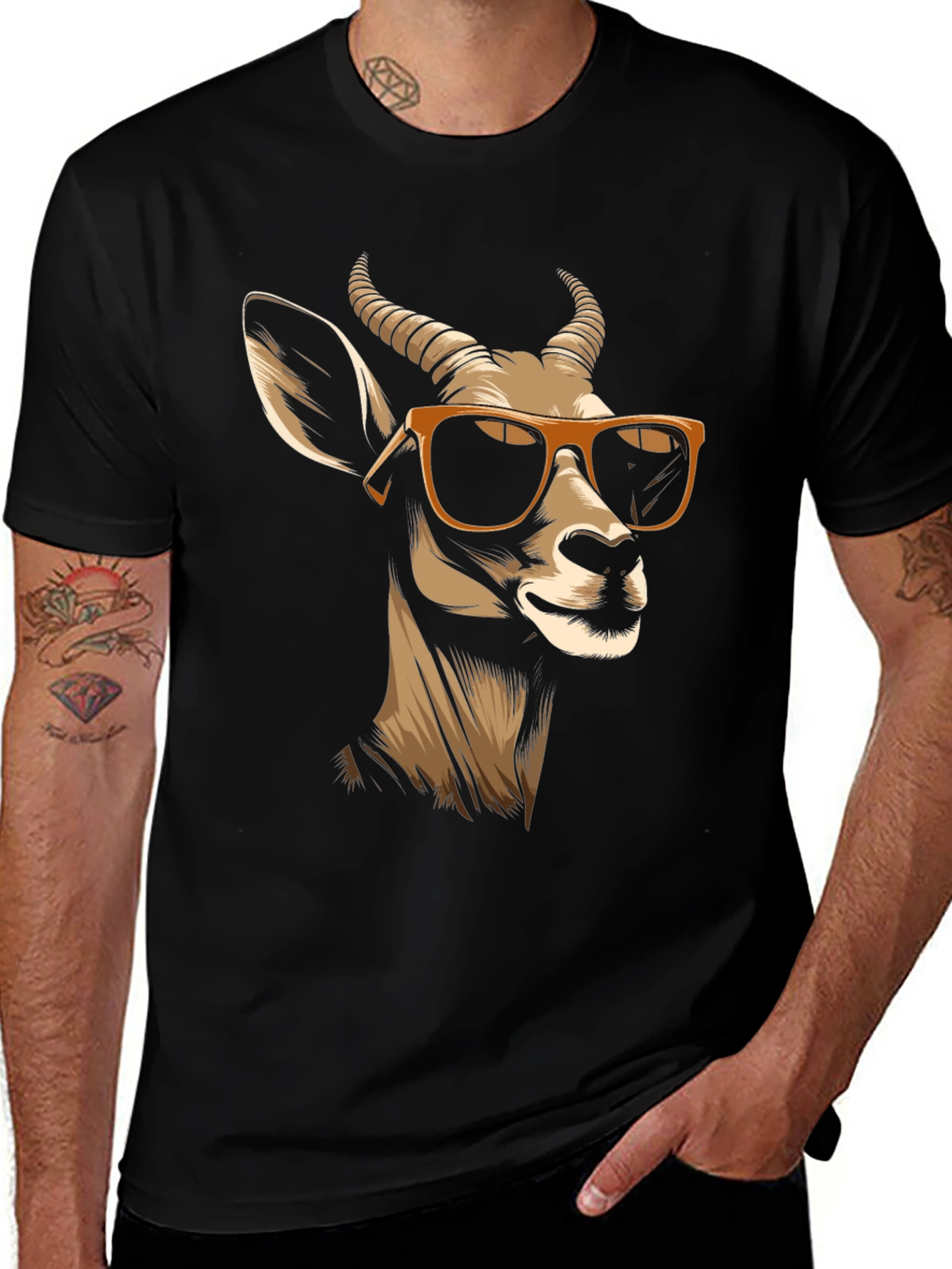 Variant 14 of Cool Gazelle Graphic T-Shirt