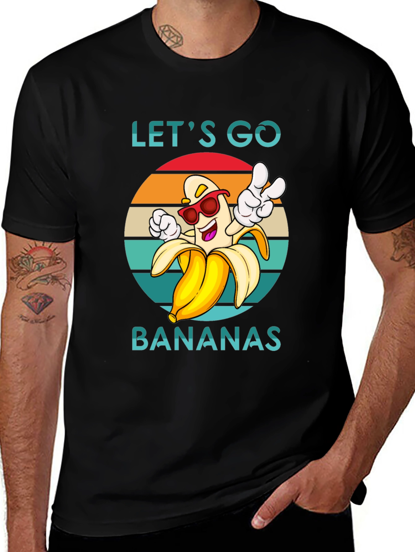 Variant 11 of Let's Go Bananas T-Shirt