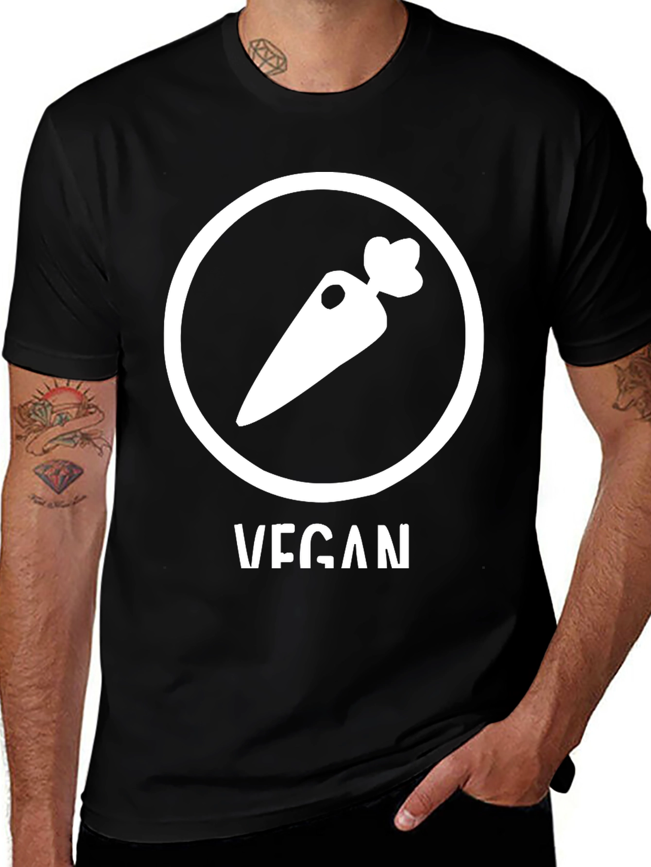 Variant 20 of Vegan Carrot T-Shirt