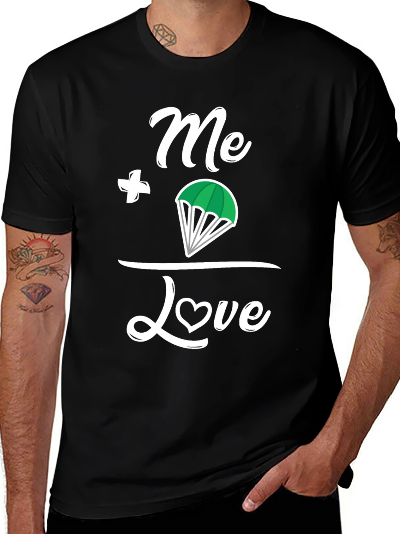 Variant 5 of Me + Parachute = Love T-Shirt