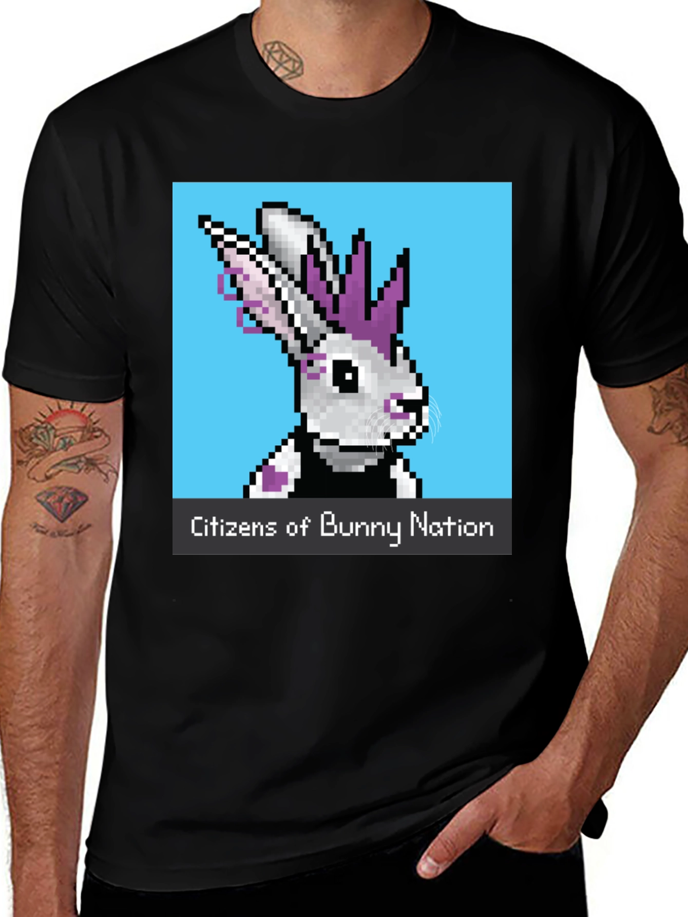 Citizens of Bunny Nation Graphic T-Shirt