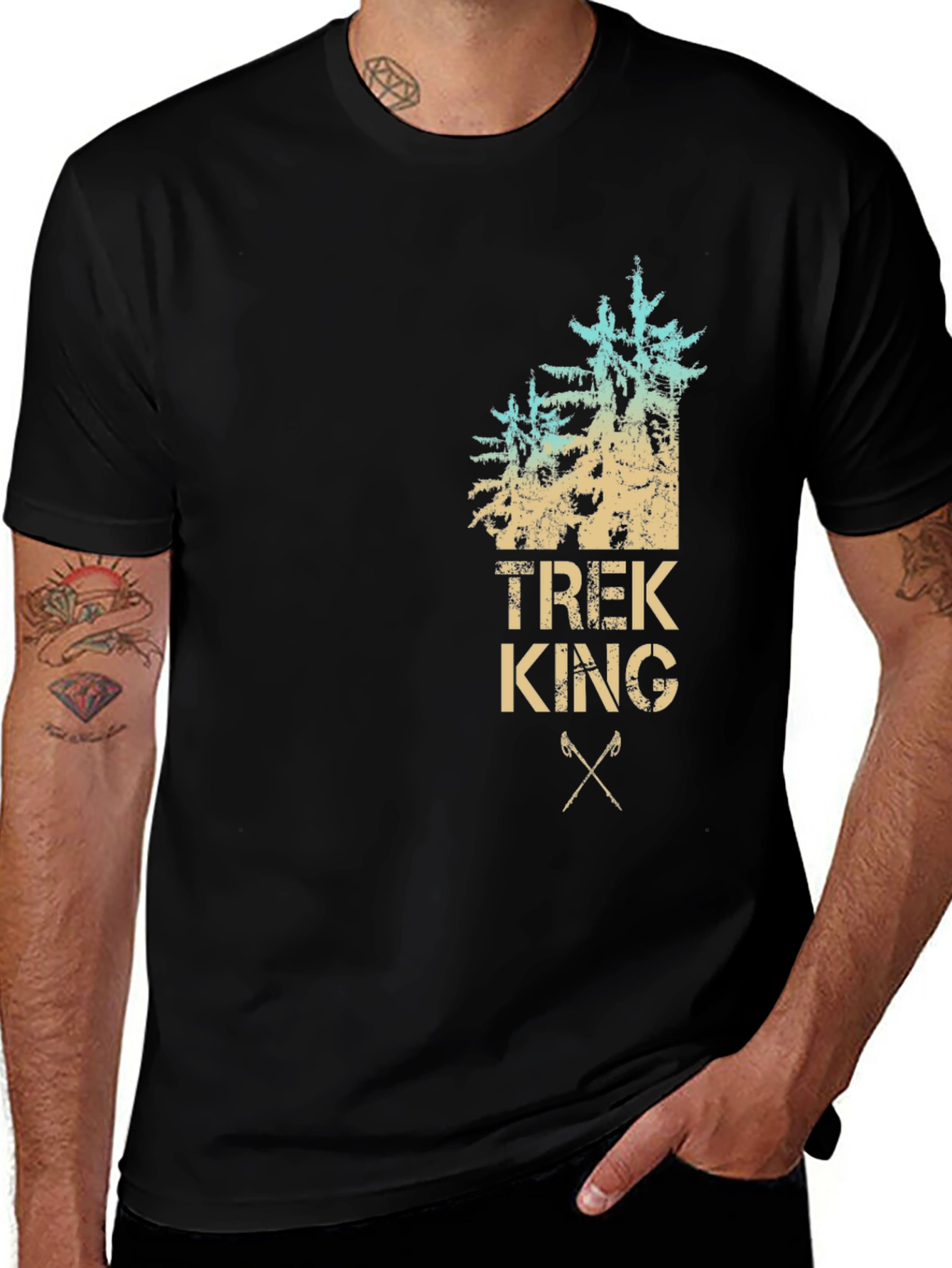 Trekking King Graphic T-Shirt