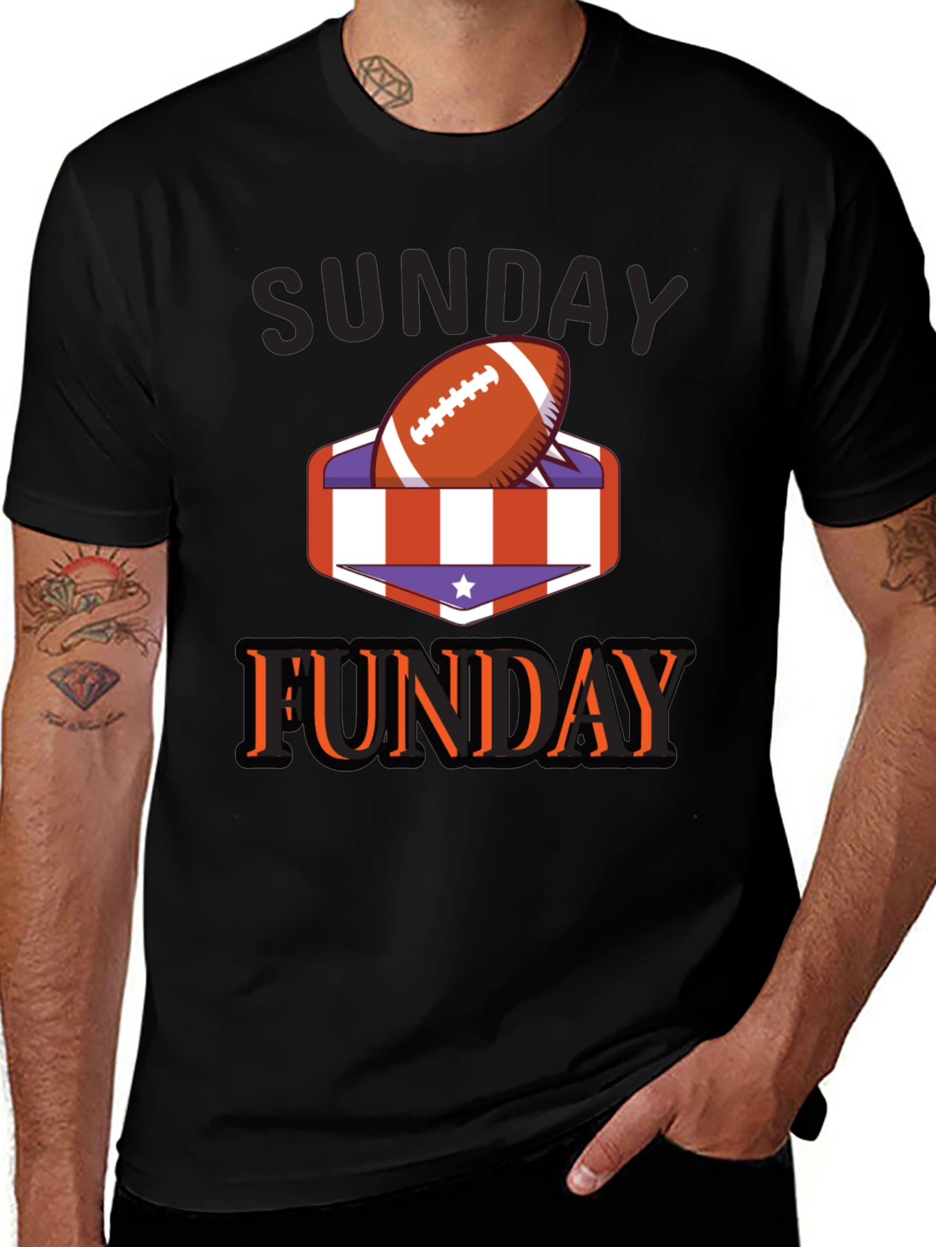 Variant 11 of Sunday Funday Football T-Shirt