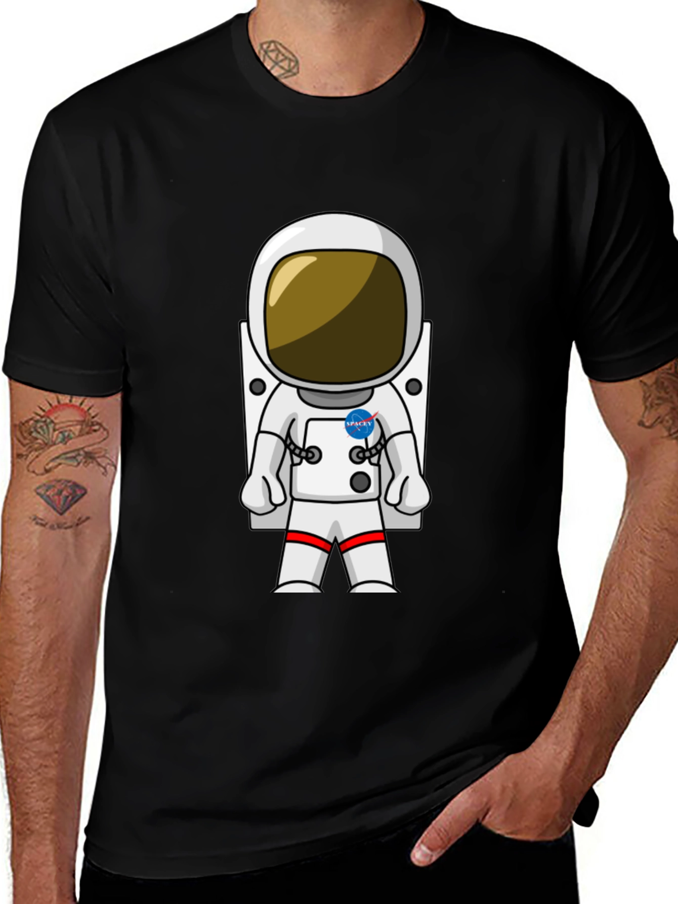 Variant 22 of Astronaut Graphic Tee - Space Explorer T-Shirt