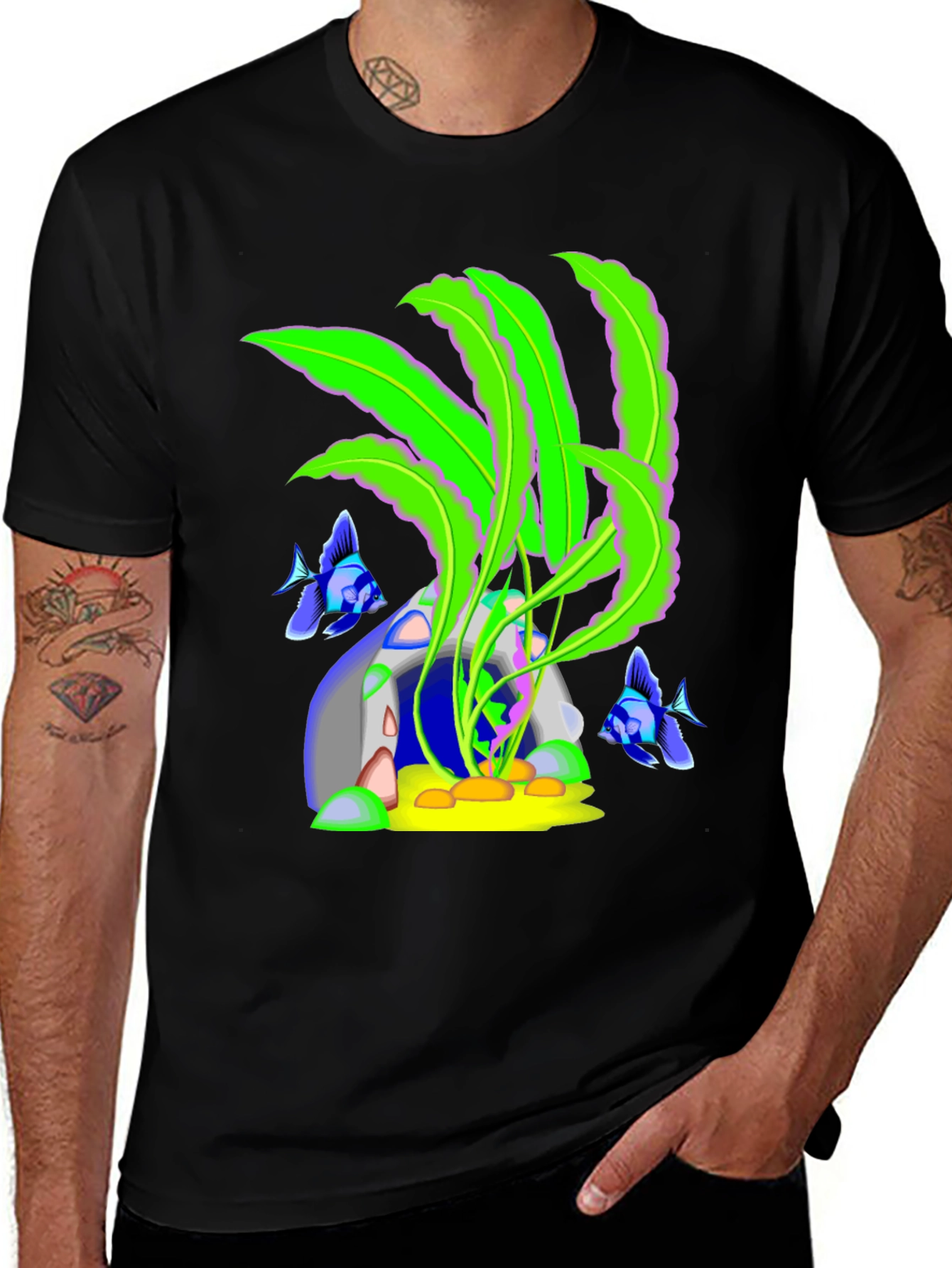 Variant 29 of Aquarium Graphic T-Shirt