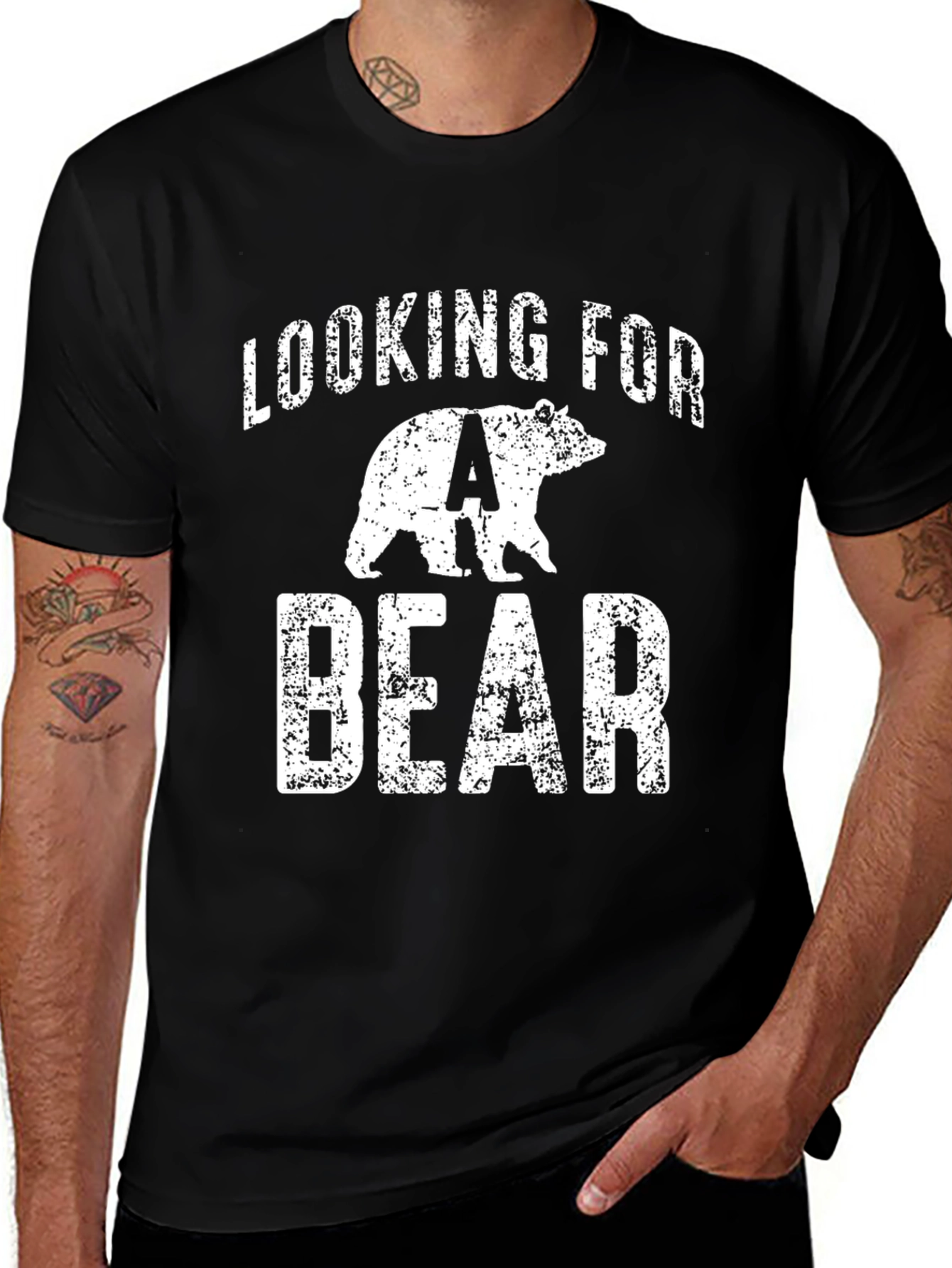 Variant 7 of Looking for a Bear Graphic Tee