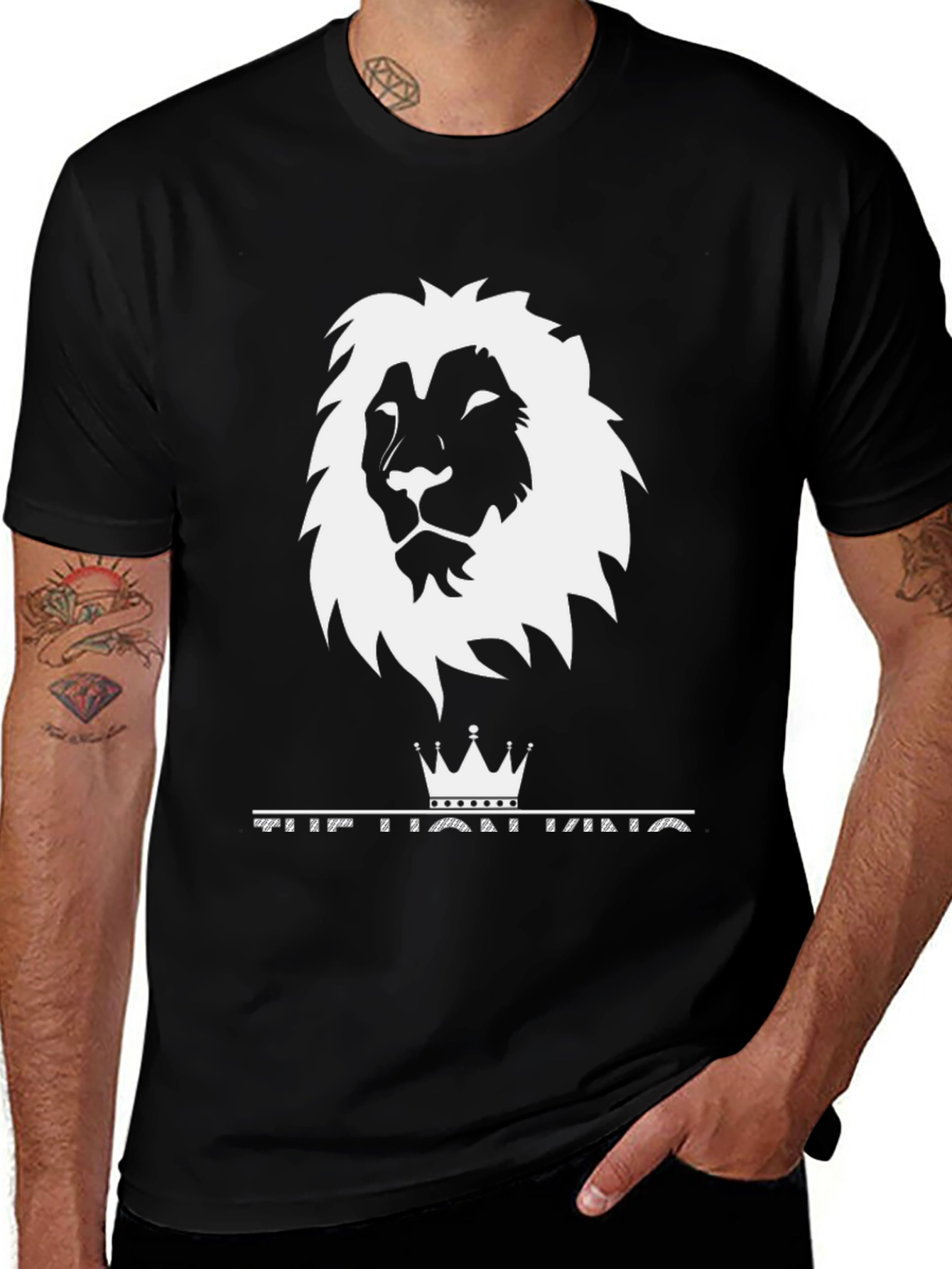 Variant 27 of The Lion King Black Graphic Tee