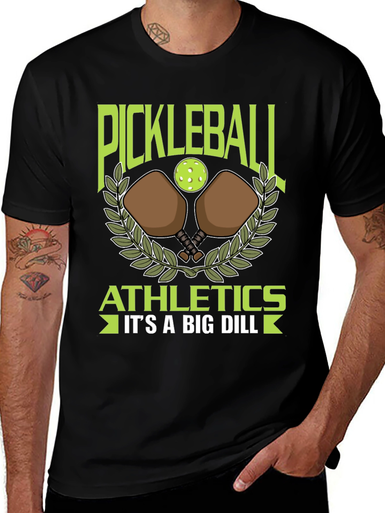 Pickleball Athletics T-Shirt - It's A Big Dill!