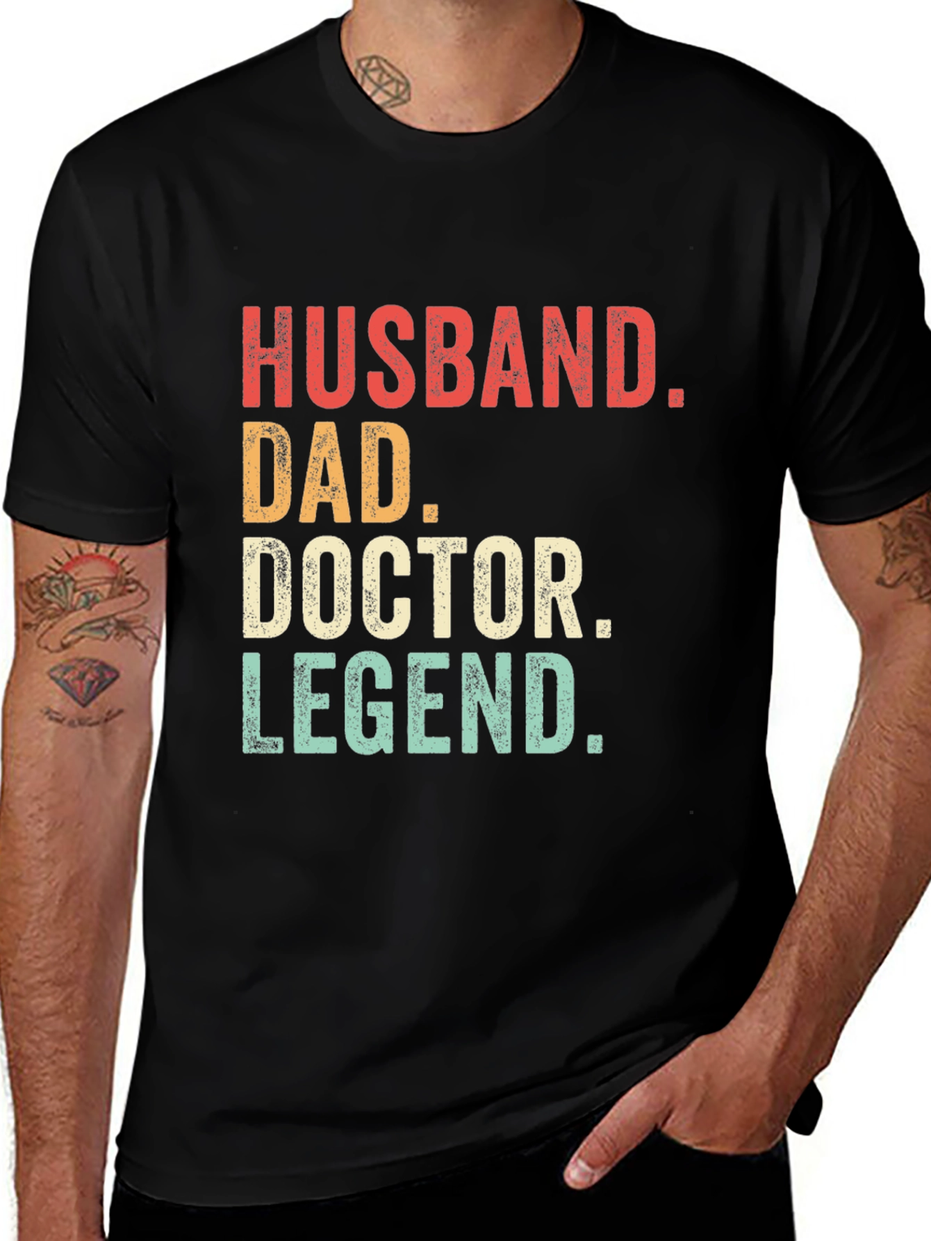 Variant 16 of Husband Dad Doctor Legend T-Shirt