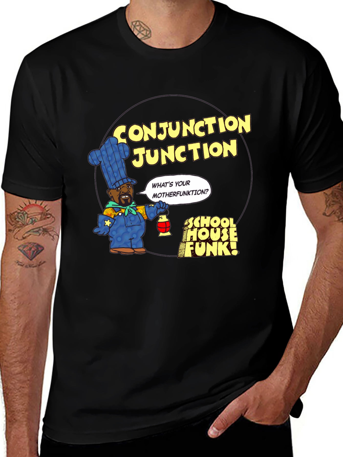 Conjunction Junction Graphic T-Shirt - Schoolhouse Rock