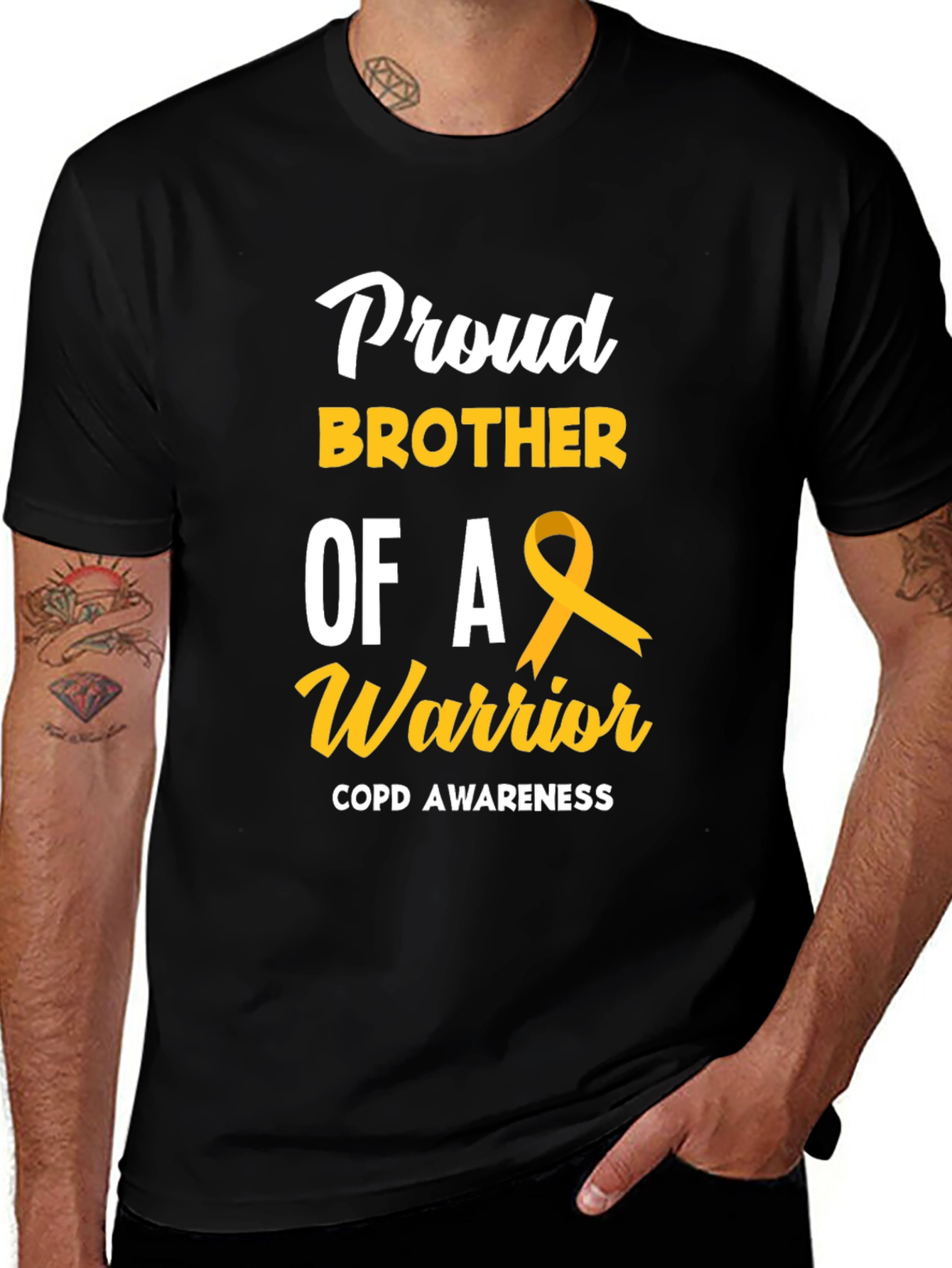 Proud Brother COPD Awareness T-Shirt