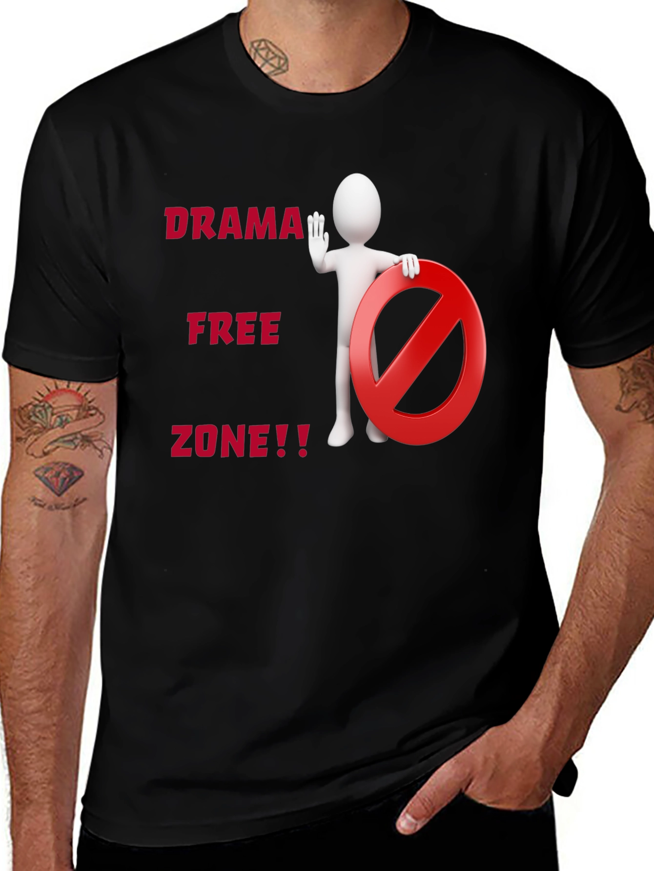 Drama Free Zone T-Shirt