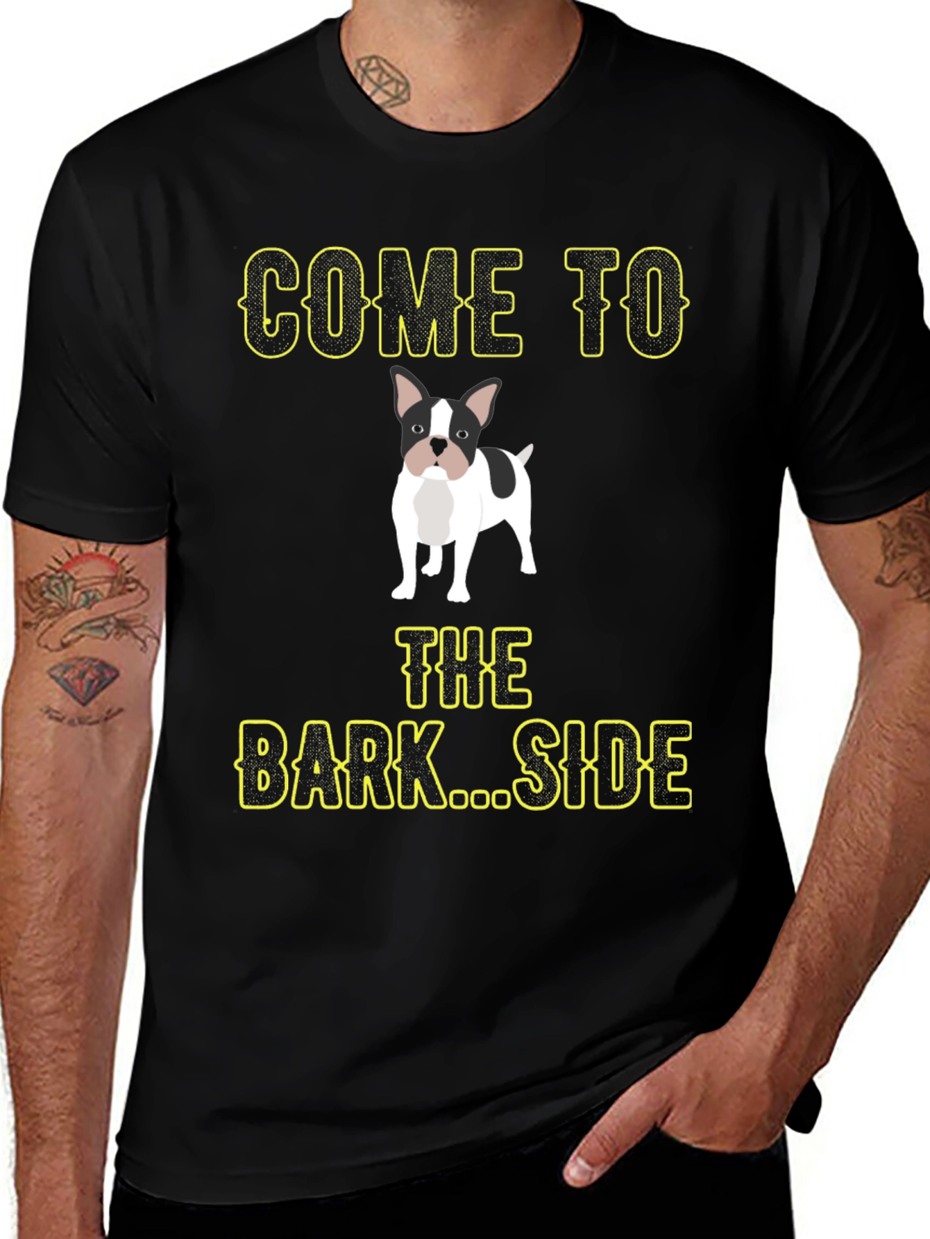 Variant 14 of Come to the Bark Side T-Shirt