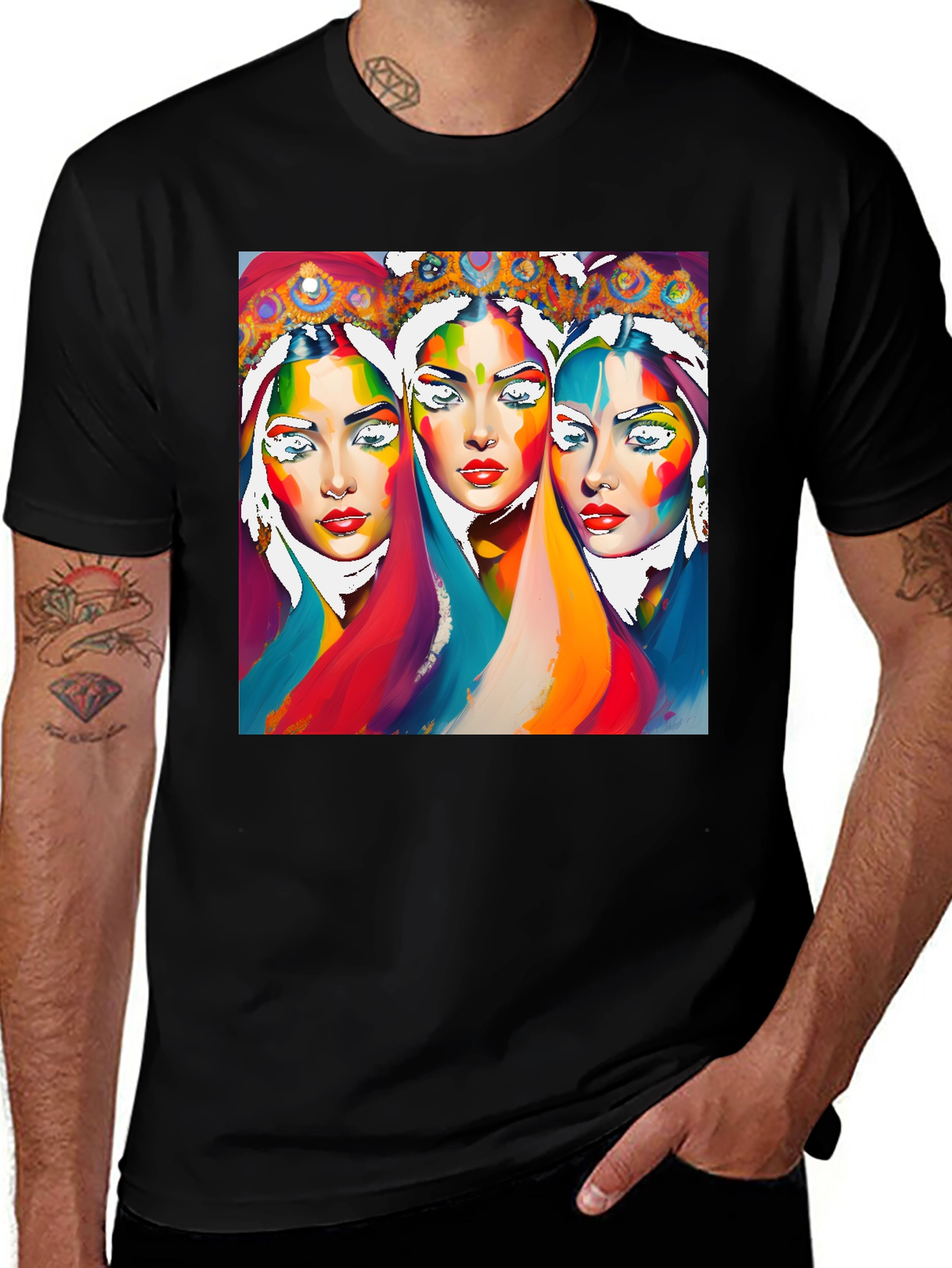 Variant 7 of Vibrant Art T-Shirt