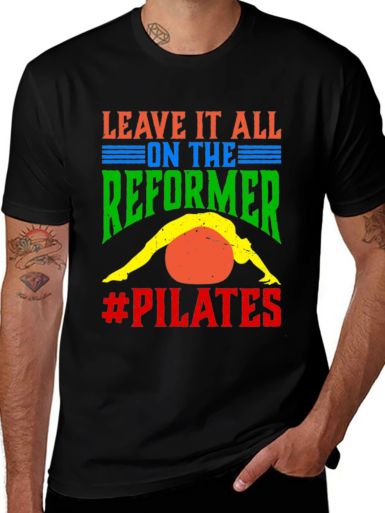 Leave it All on the Reformer Pilates T-Shirt