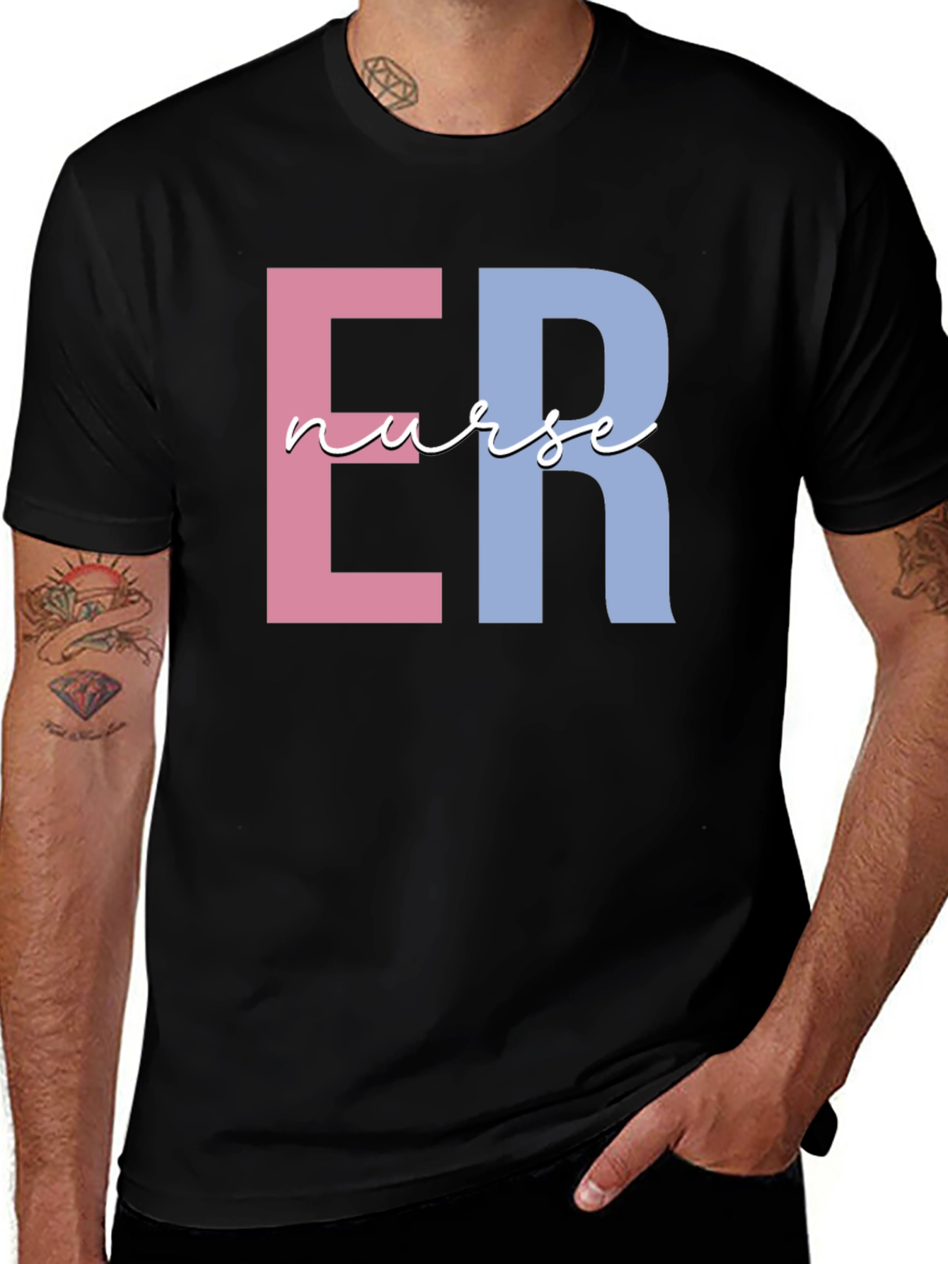 ER Nurse Graphic T-Shirt - Emergency Room Staff Apparel