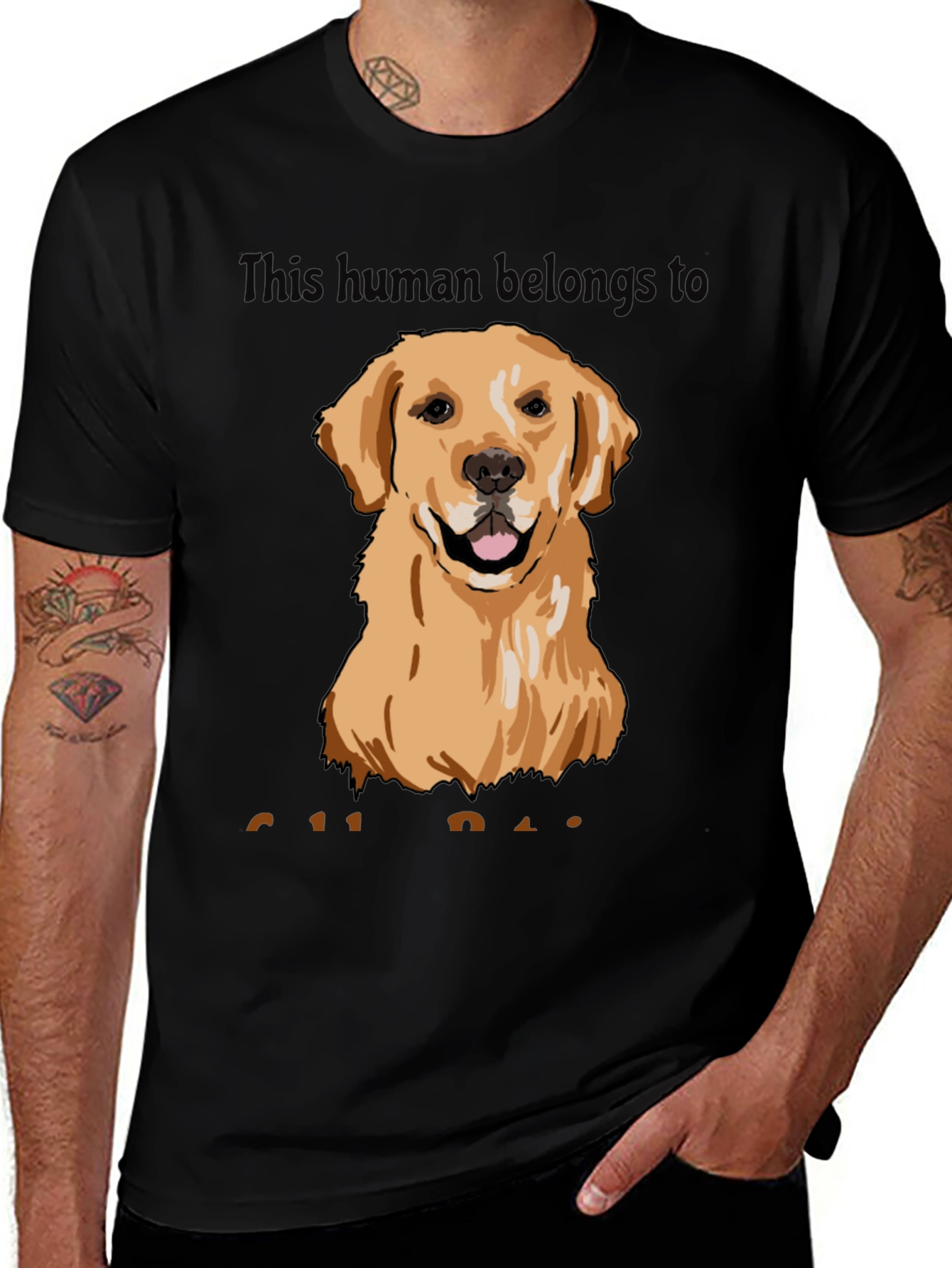 Variant 22 of Golden Retriever Dog Lover T-Shirt