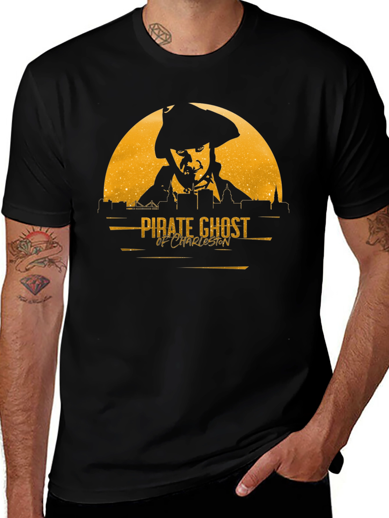 Variant 20 of Pirate Ghost of Charleston Graphic T-Shirt
