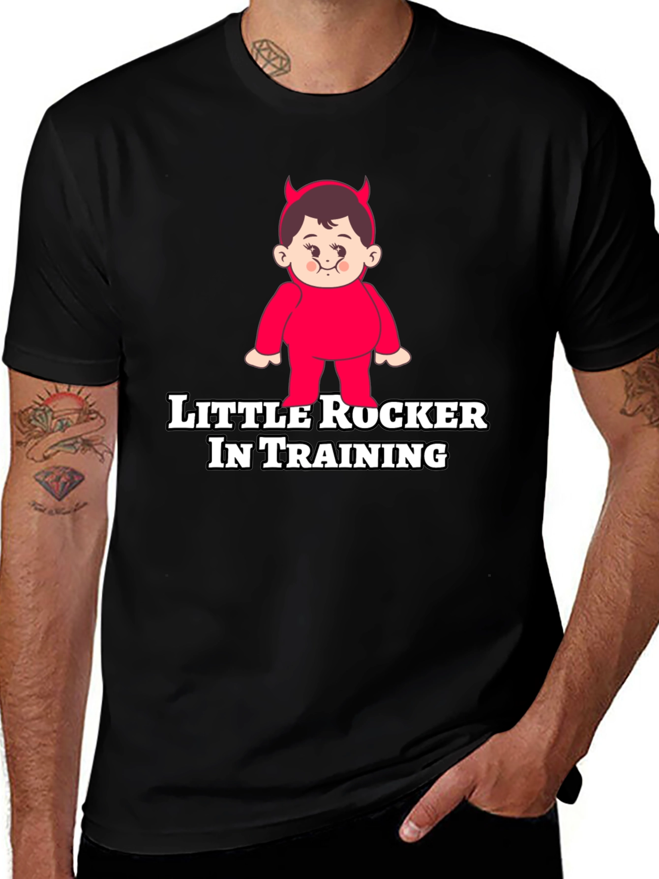 Little Rocker in Training Tee