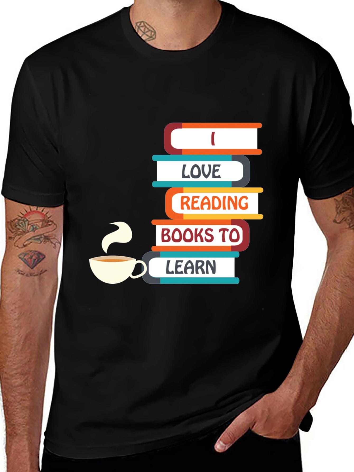 I Love Reading Books to Learn T-Shirt