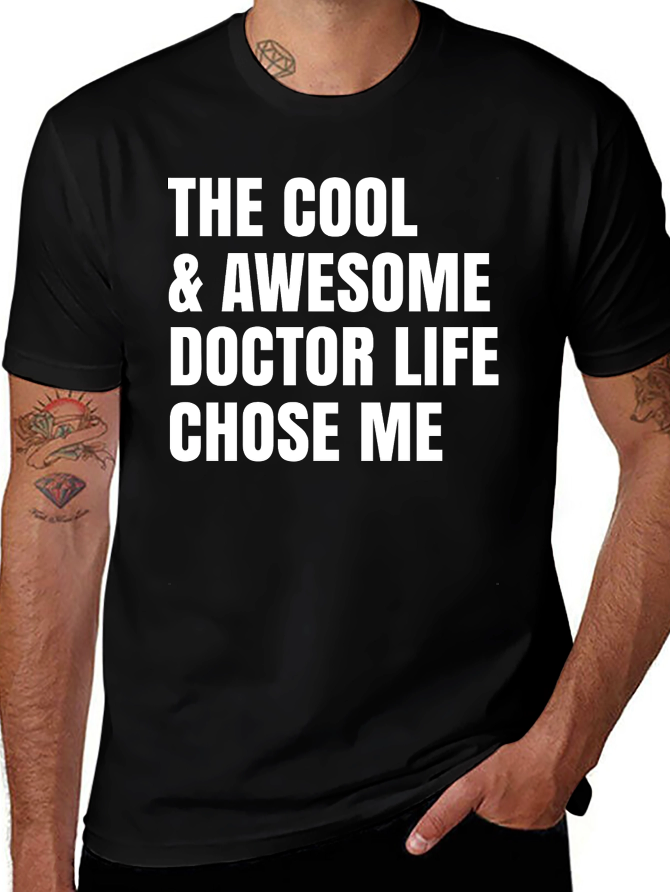 Variant 11 of Cool & Awesome Doctor Life T-Shirt