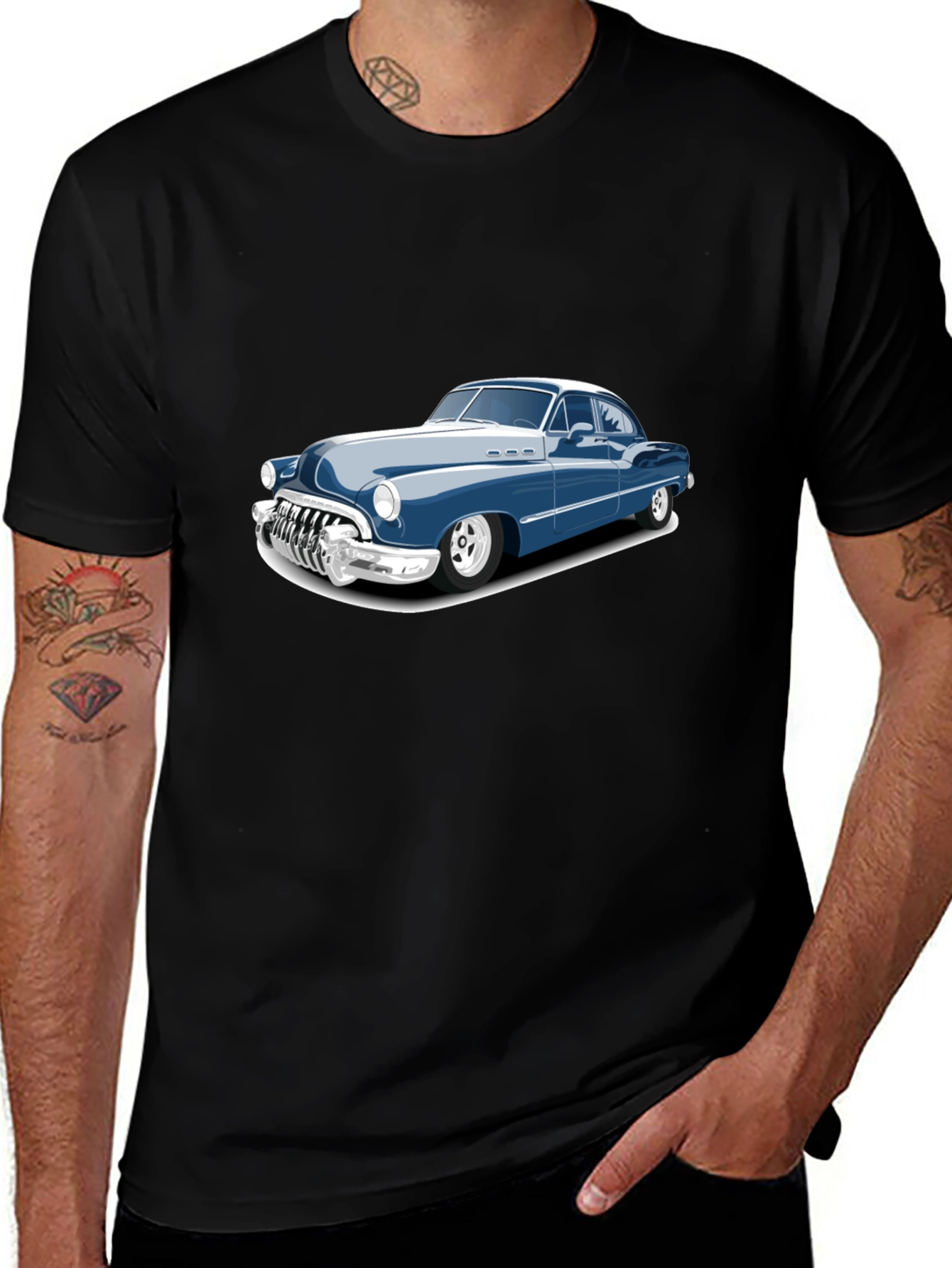 Variant 25 of Classic Car Graphic Tee - Cool Vintage Style